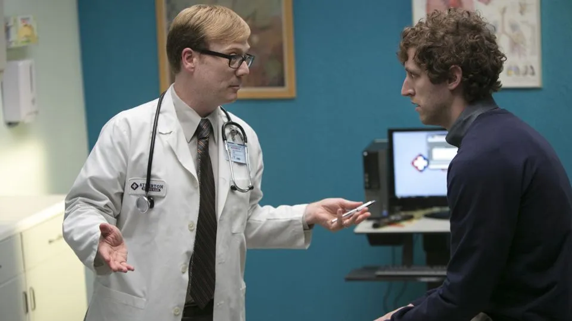 Andy Daly and Thomas Middleditch in Silicon Valley (2014)