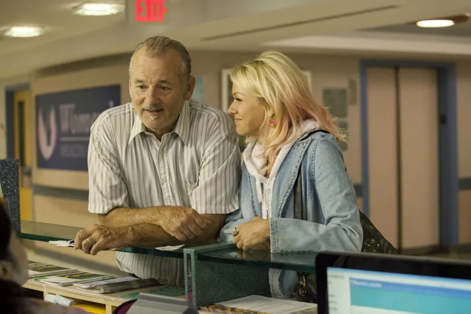 Bill Murray and Naomi Watts in St. Vincent (2014)