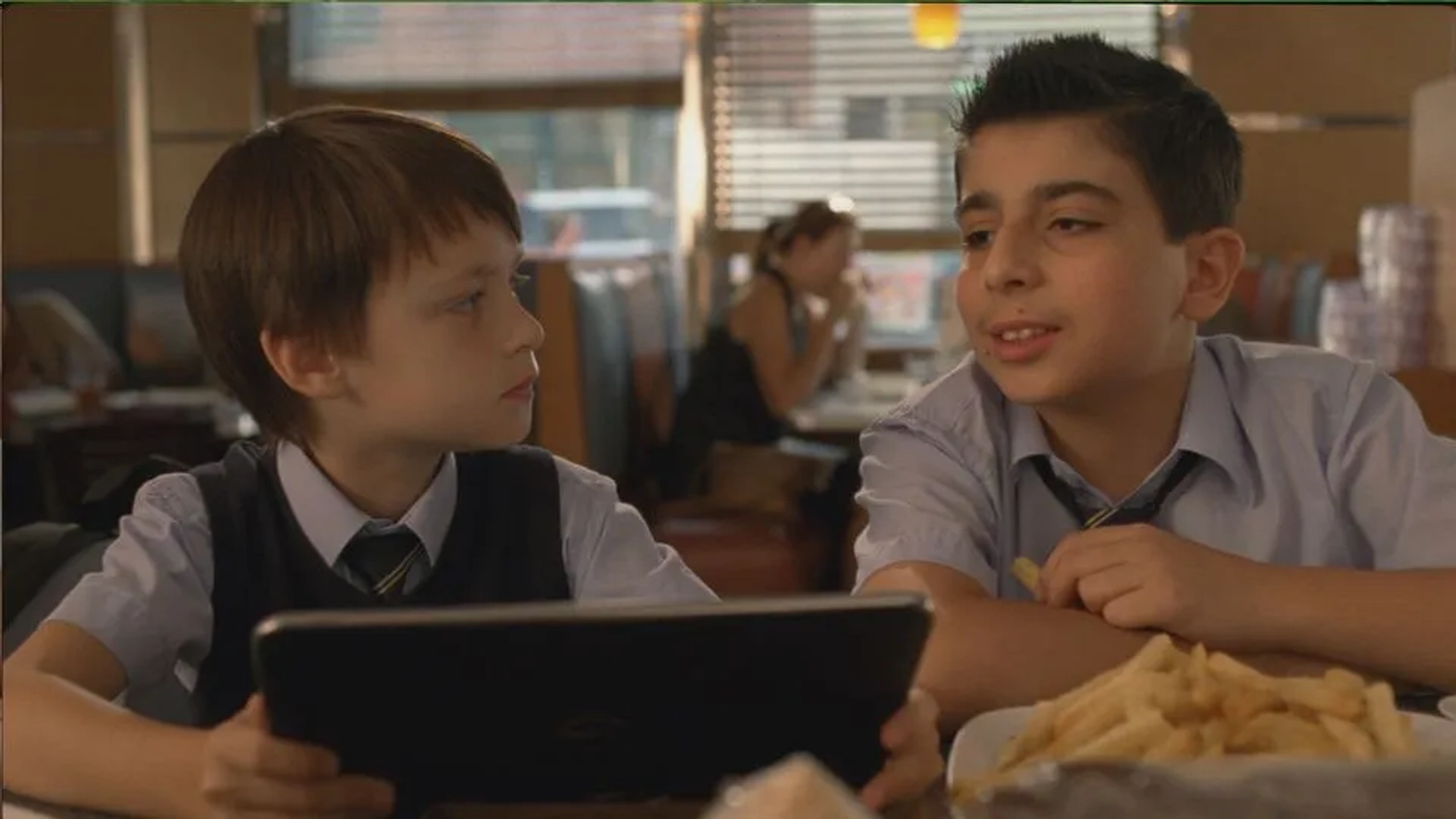 Dario Barosso and Jaeden Martell in St. Vincent (2014)