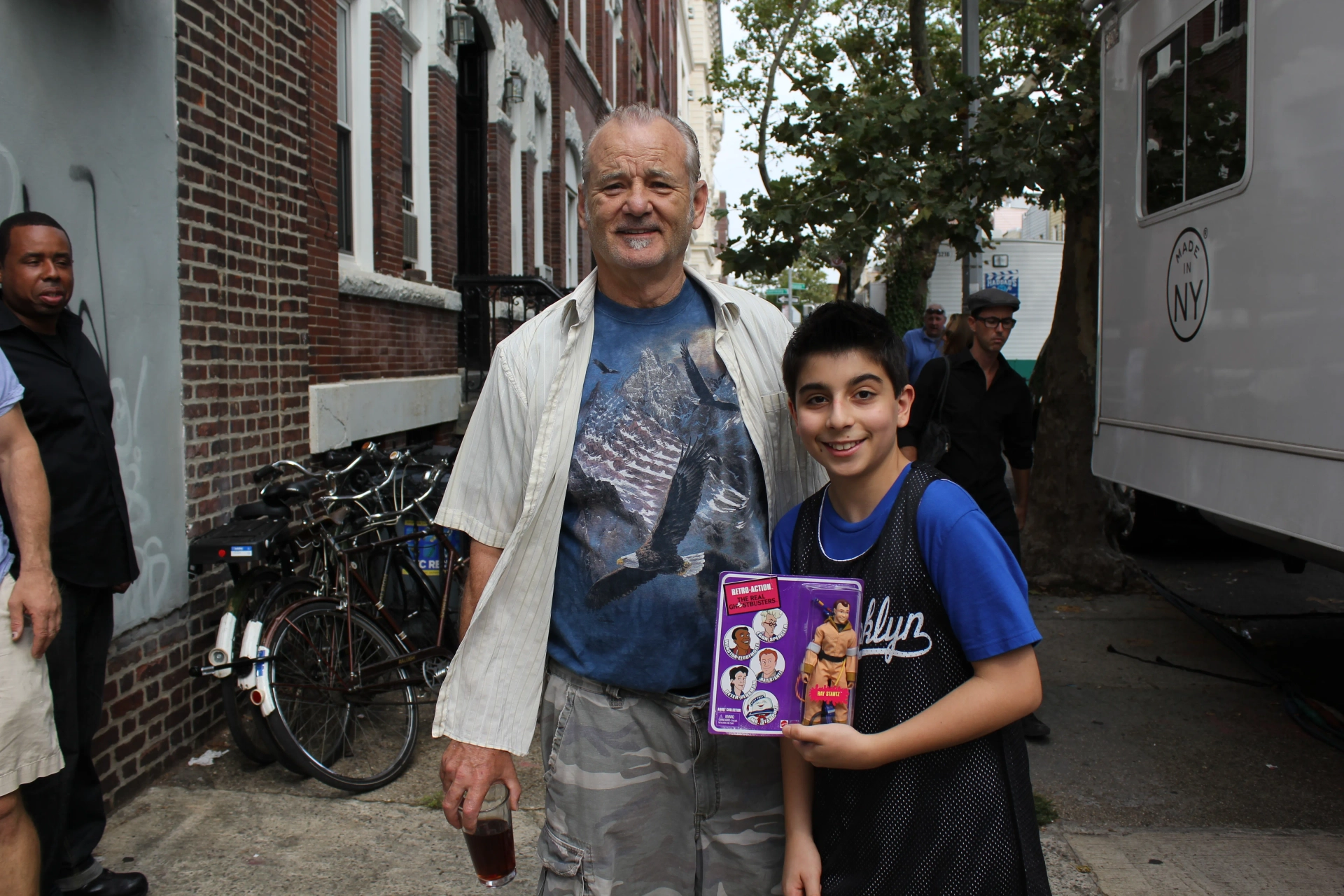 Bill Murray and Dario Barosso in St. Vincent (2014)