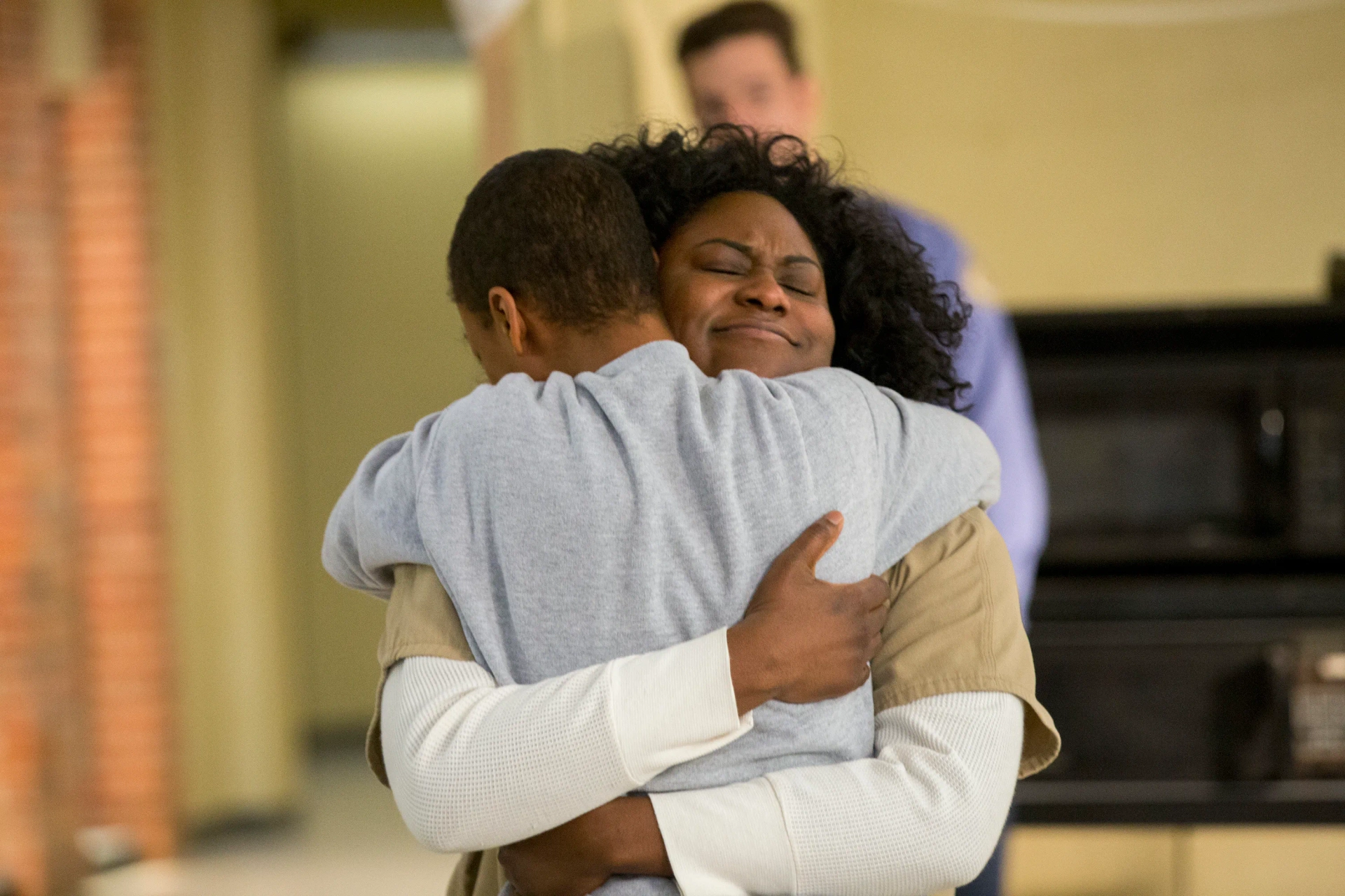 Pablo Schreiber, Samira Wiley, and Danielle Brooks in Orange Is the New Black (2013)