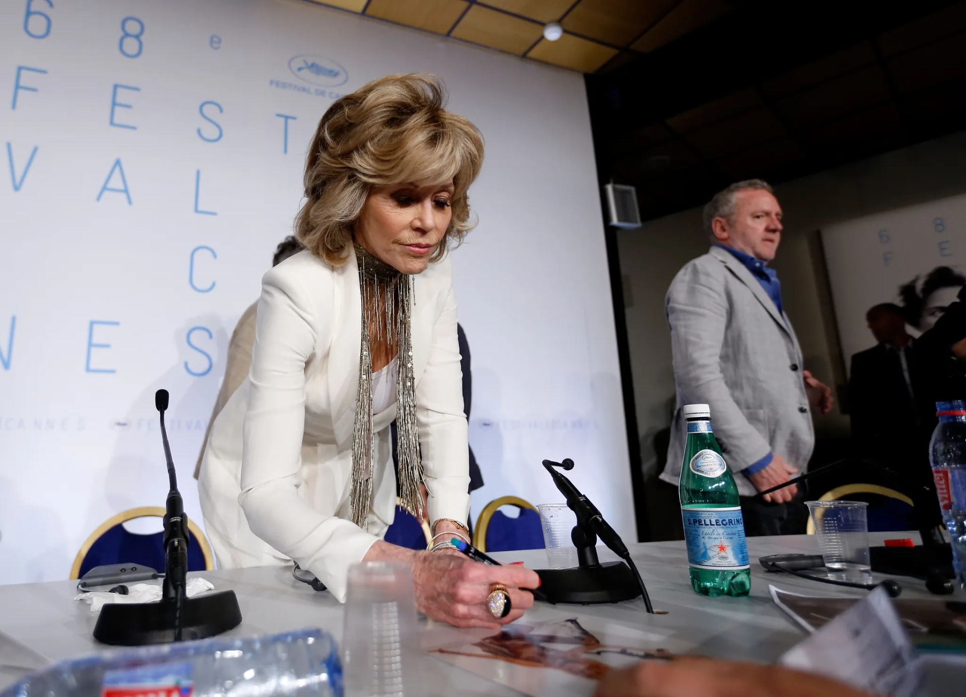 Jane Fonda at an event for Youth (2015)