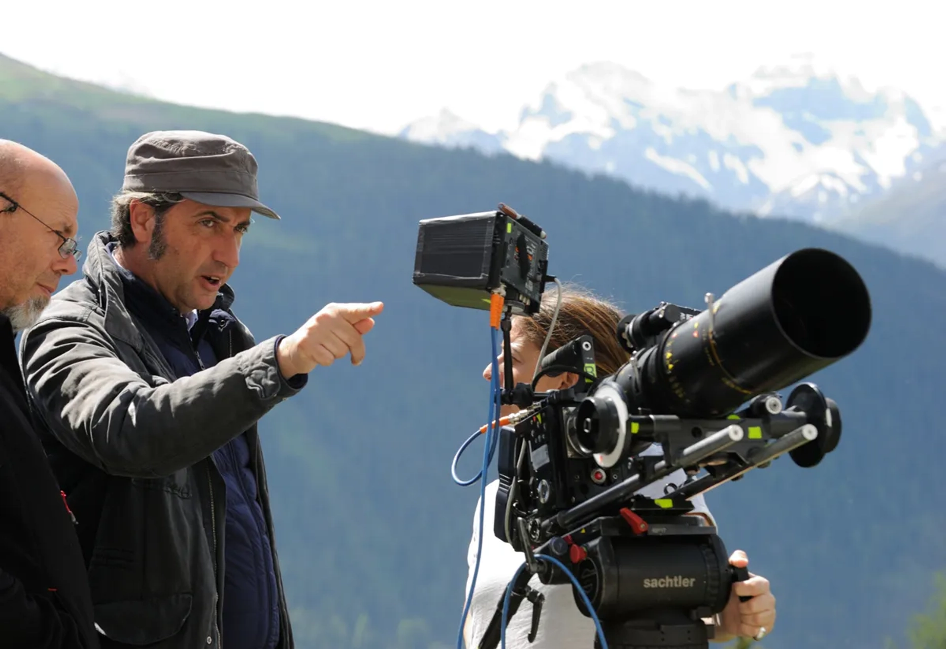 Luca Bigazzi and Paolo Sorrentino in Youth (2015)