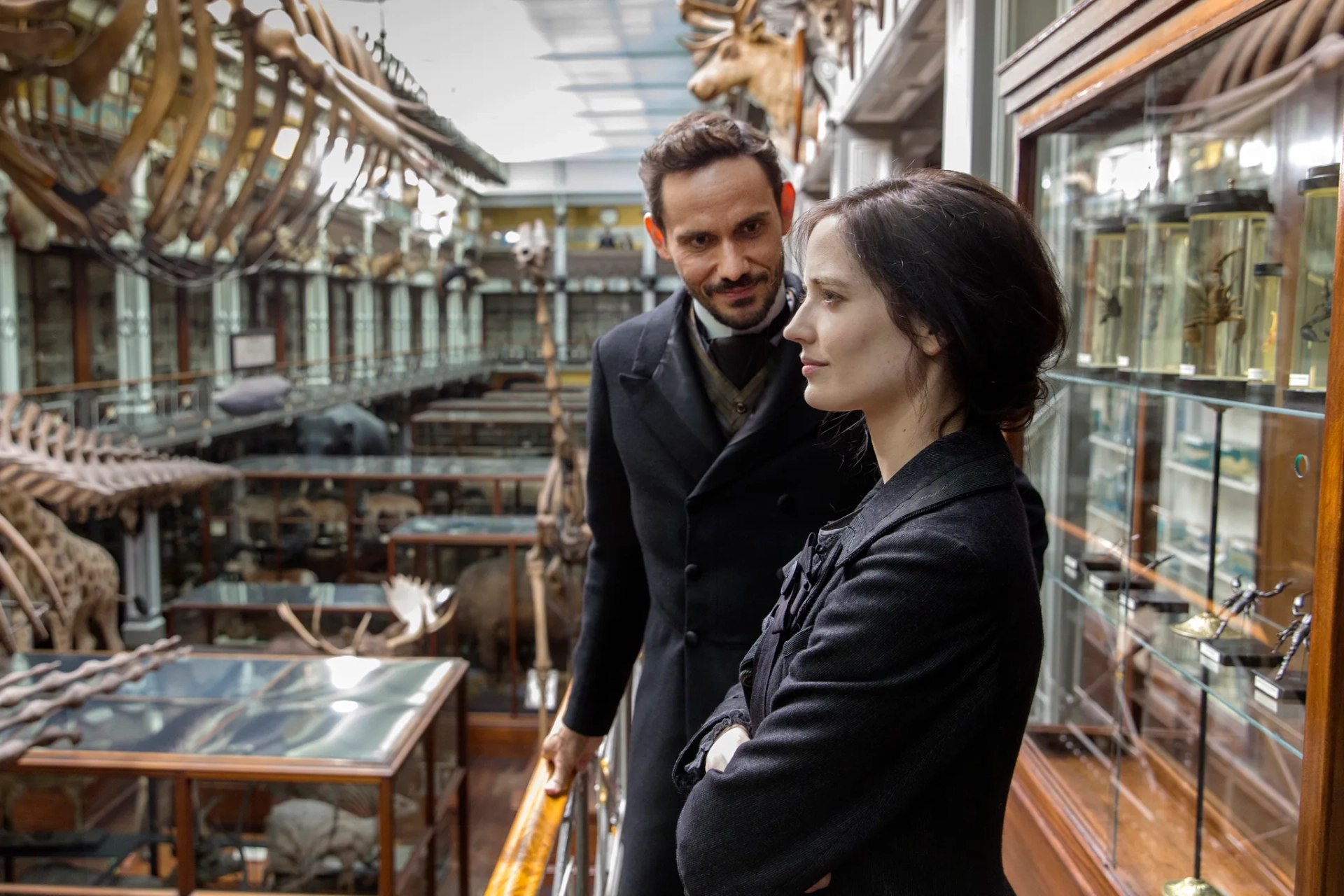 Christian Camargo and Eva Green in Penny Dreadful (2014)