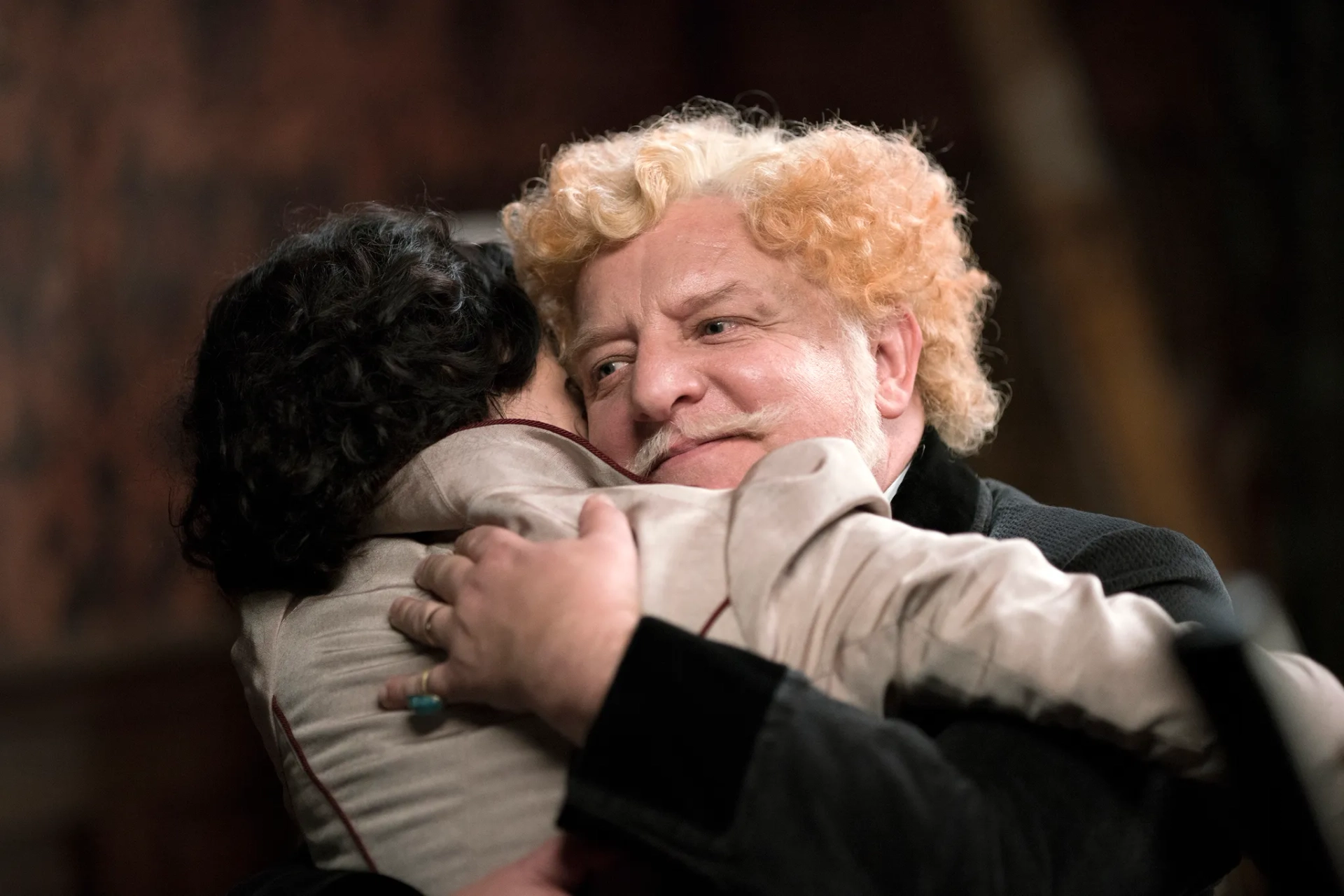 Simon Russell Beale and Eva Green in Penny Dreadful (2014)