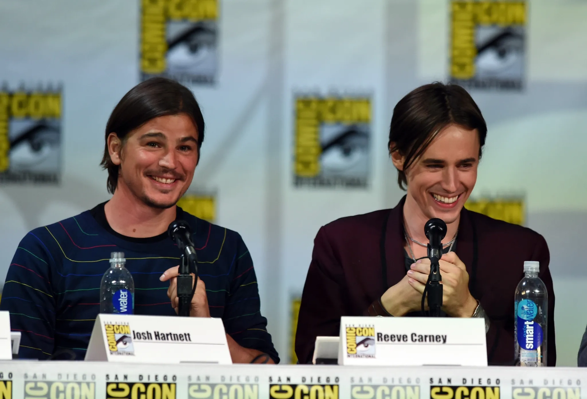 Josh Hartnett and Reeve Carney at an event for Penny Dreadful (2014)