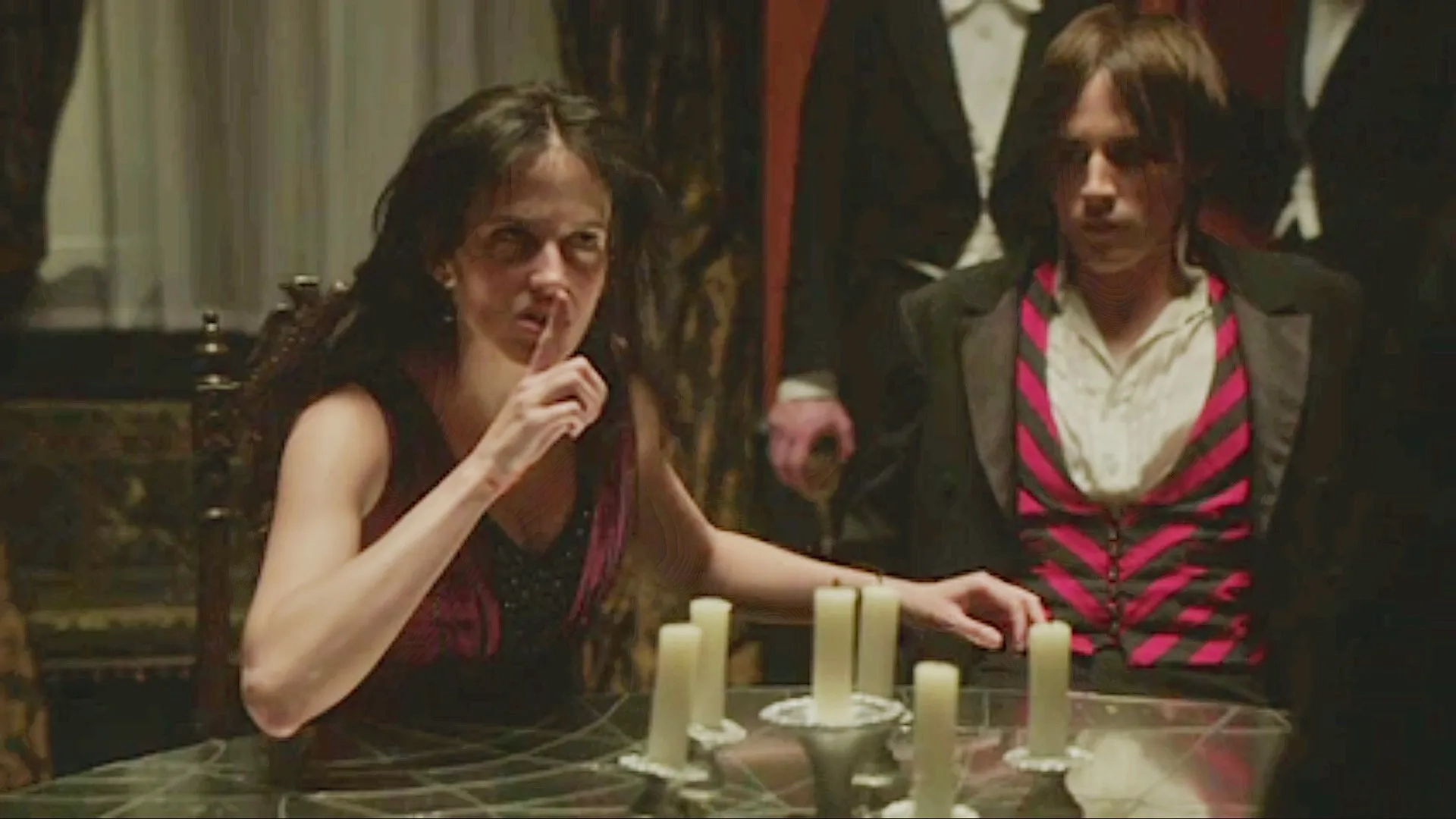 Reeve Carney and Eva Green in Penny Dreadful (2014)