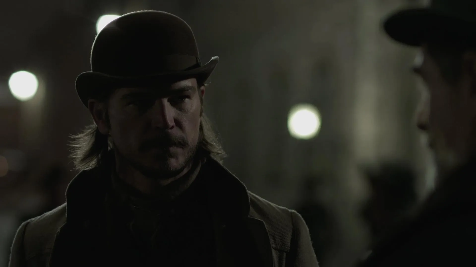 Timothy Dalton and Josh Hartnett in Penny Dreadful (2014)