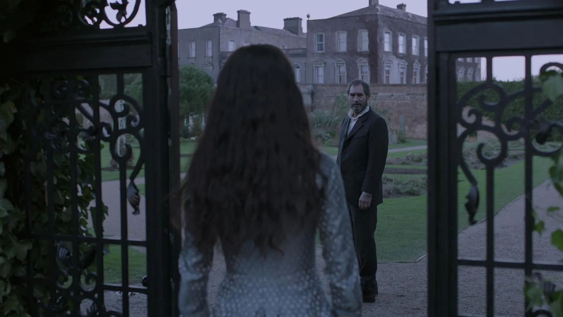 Timothy Dalton and Eva Green in Penny Dreadful (2014)