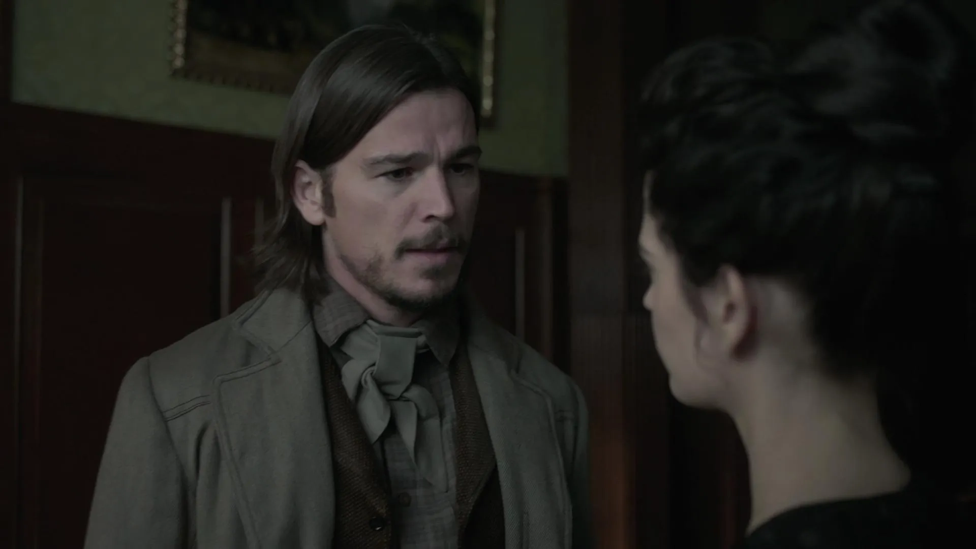 Timothy Dalton and Josh Hartnett in Penny Dreadful (2014)