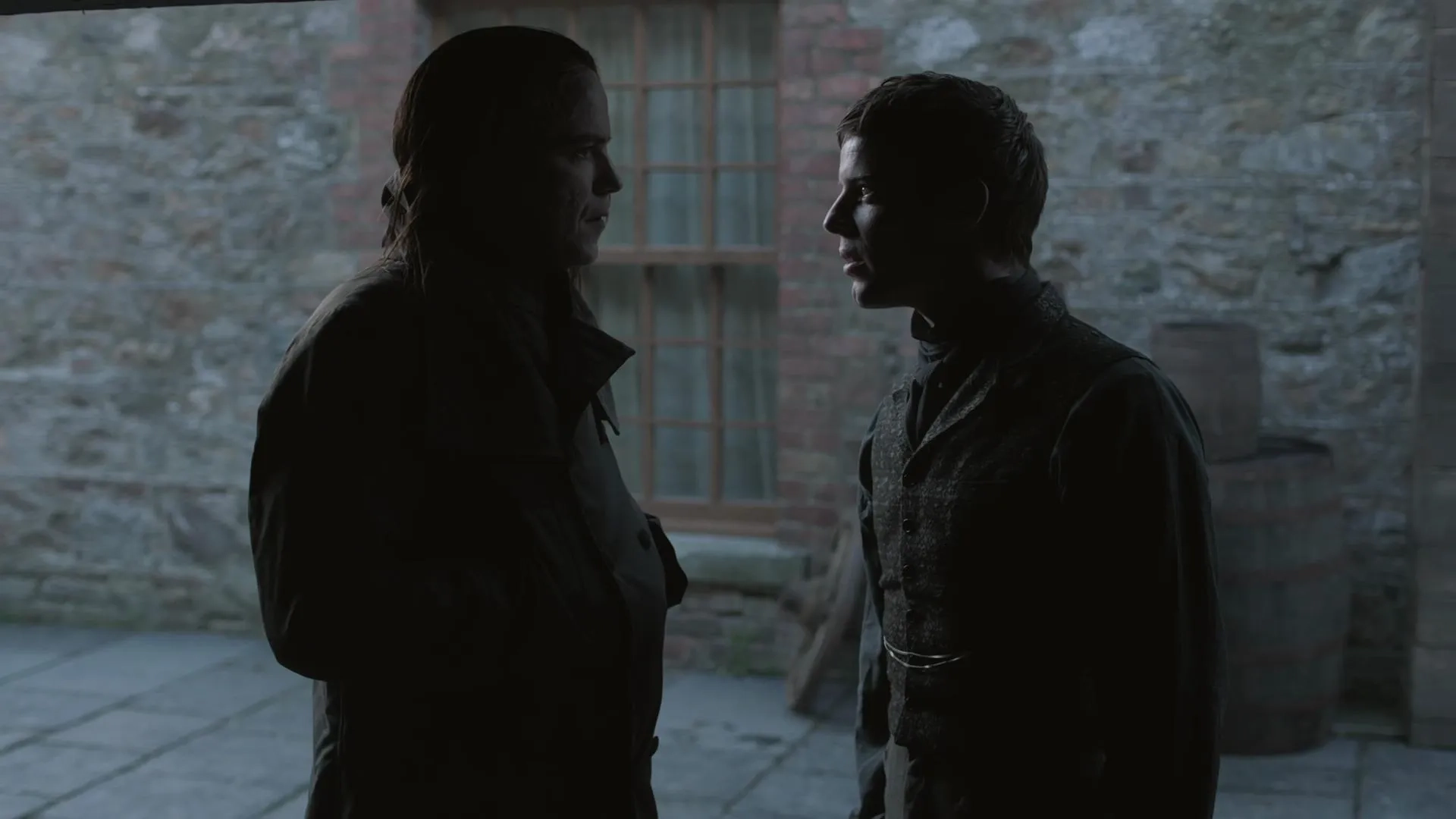 Rory Kinnear and Harry Treadaway in Penny Dreadful (2014)