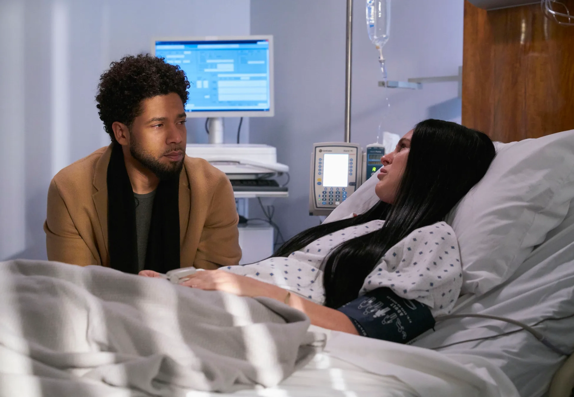 Jussie Smollett and Rumer Willis in Empire (2015)