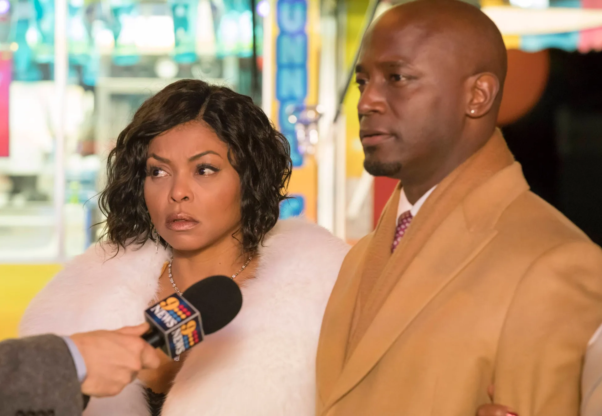 Taye Diggs and Taraji P. Henson in Empire (2015)