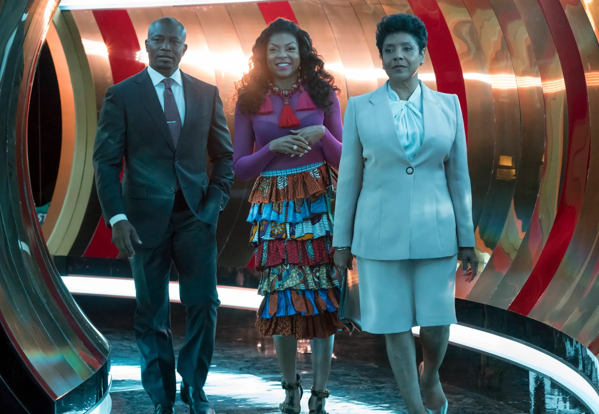 Taye Diggs, Taraji P. Henson, and Phylicia Rashad in Empire (2015)