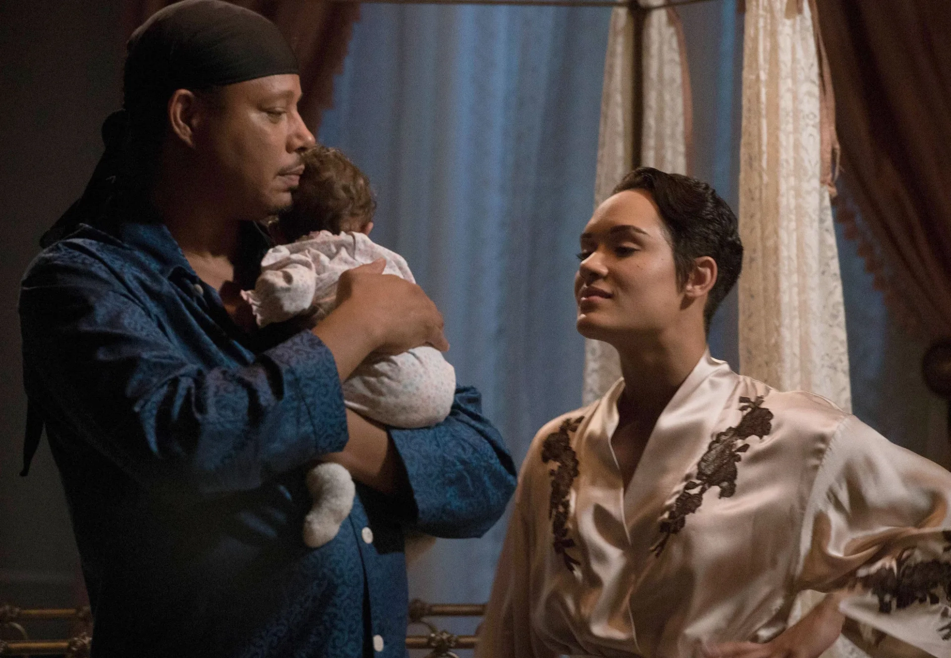 Terrence Howard and Grace Byers in Empire (2015)