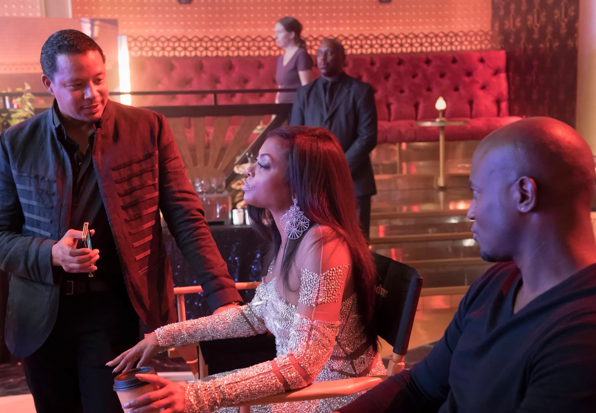 Taye Diggs, Terrence Howard, and Taraji P. Henson in Empire (2015)