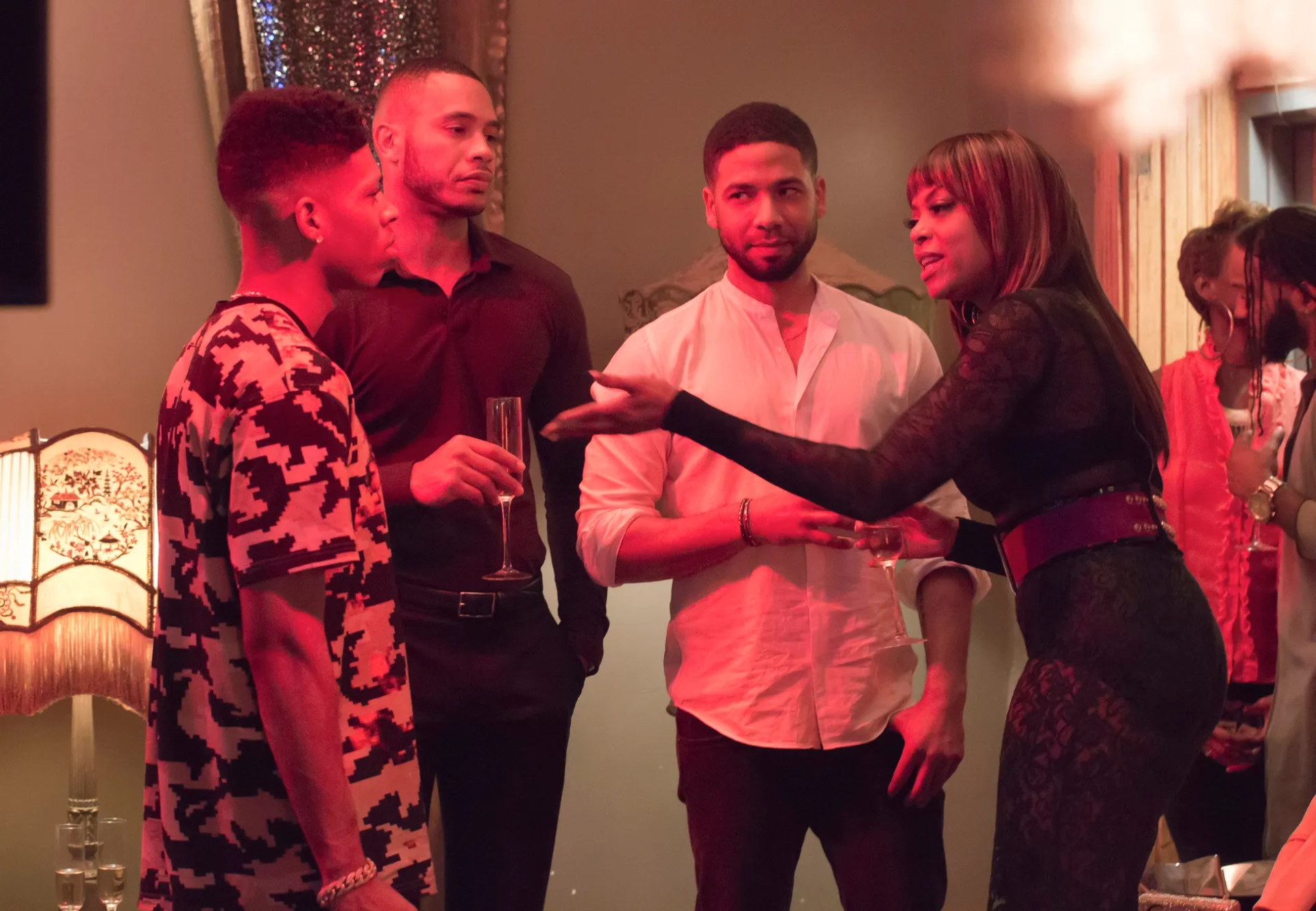 Taraji P. Henson, Jussie Smollett, Trai Byers, and Bryshere Y. Gray in Empire (2015)