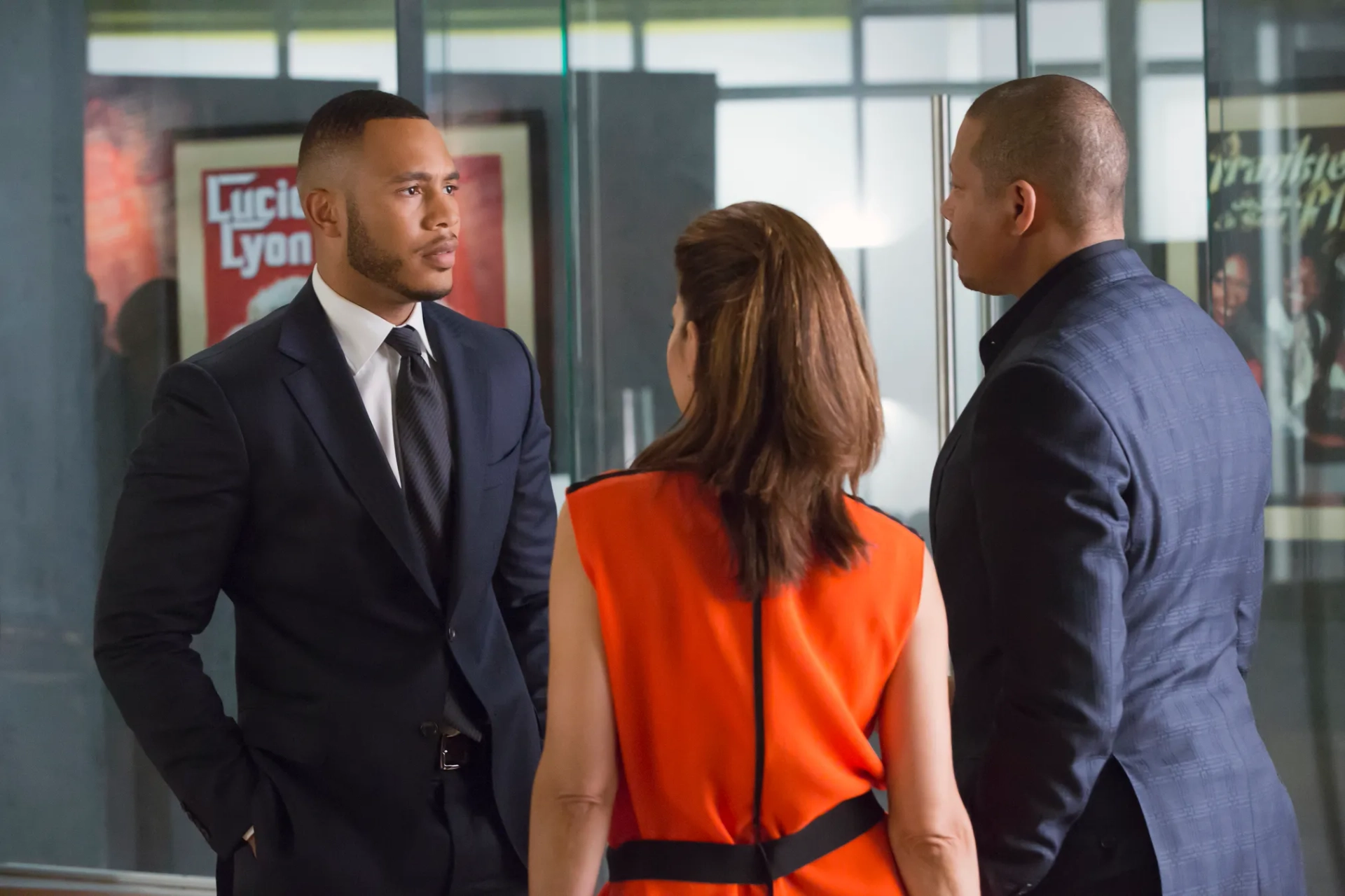 Marisa Tomei, Terrence Howard, and Trai Byers in Empire (2015)