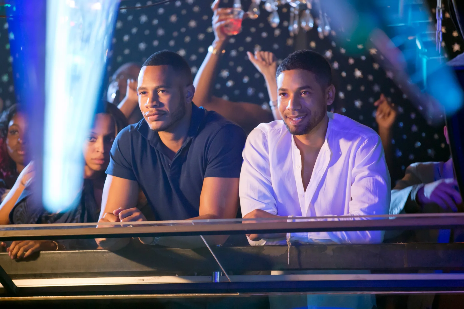 Jussie Smollett and Trai Byers in Empire (2015)