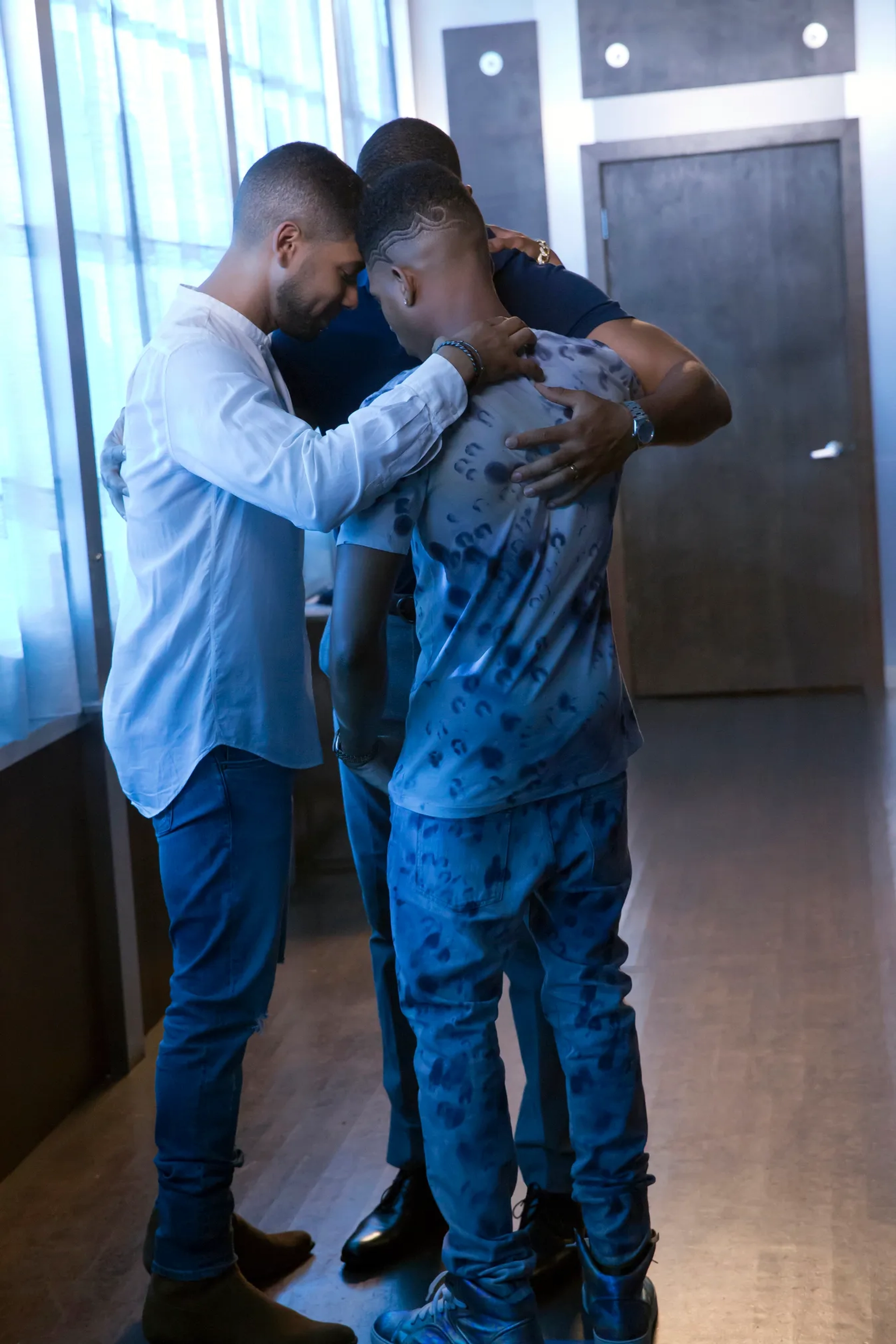 Jussie Smollett, Trai Byers, and Bryshere Y. Gray in Empire (2015)