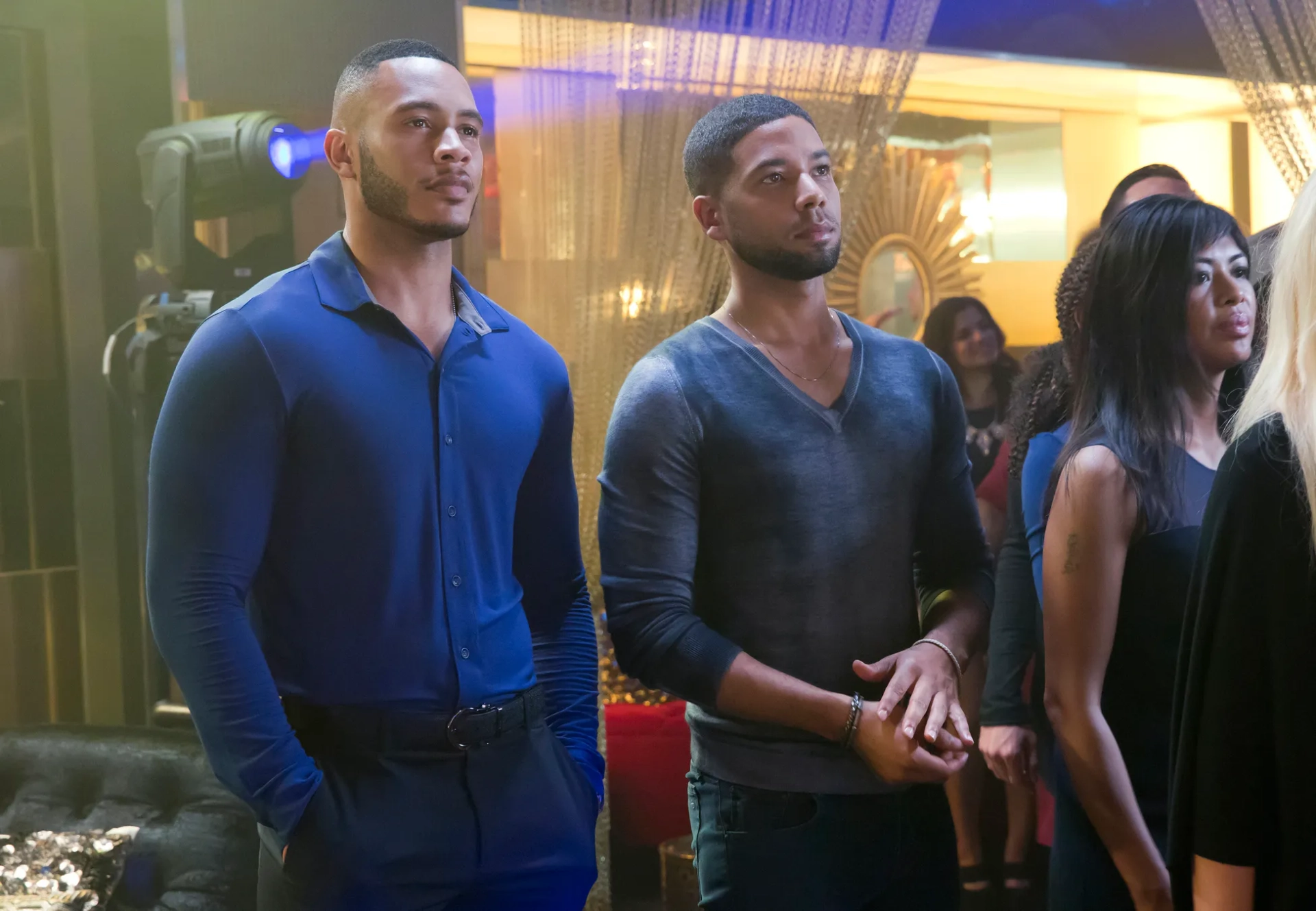 Jussie Smollett and Trai Byers in Empire (2015)