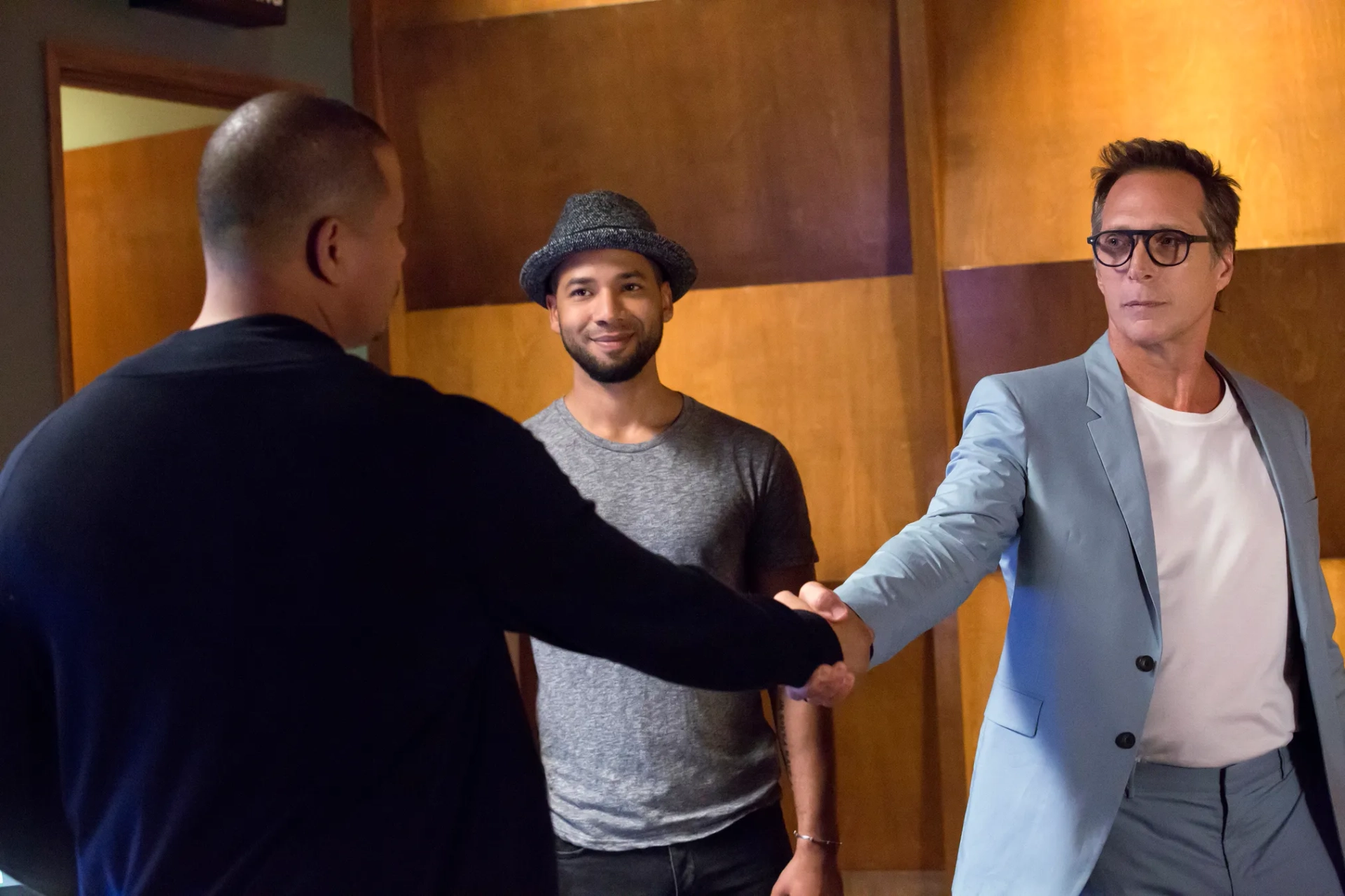 William Fichtner, Terrence Howard, and Jussie Smollett in Empire (2015)