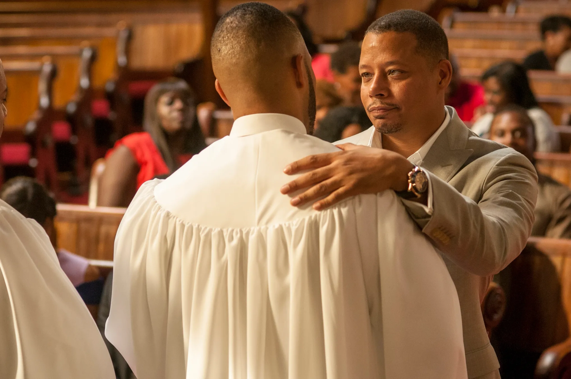 Terrence Howard and Trai Byers in Empire (2015)