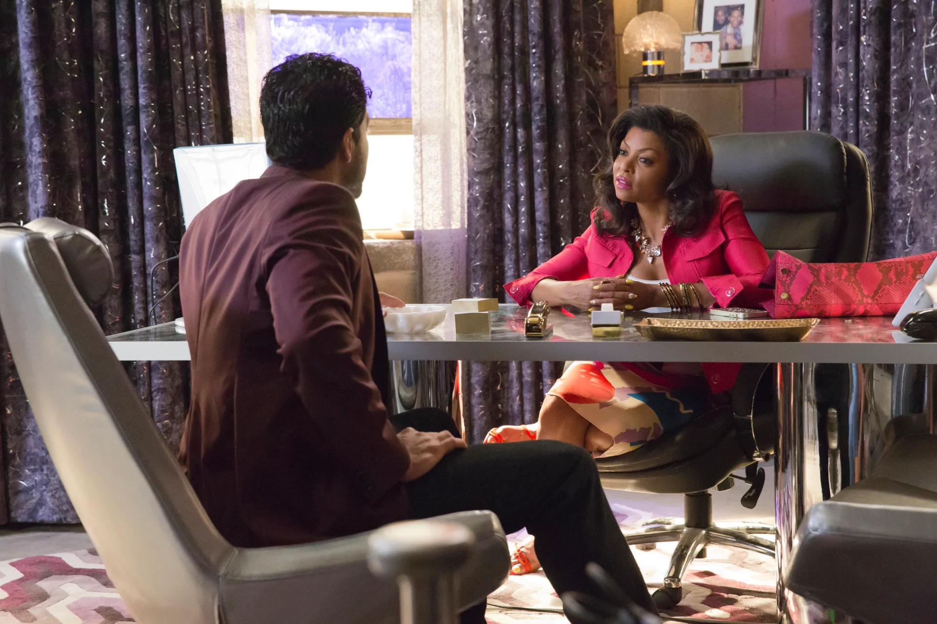 Taraji P. Henson and Adam Rodriguez in Empire (2015)