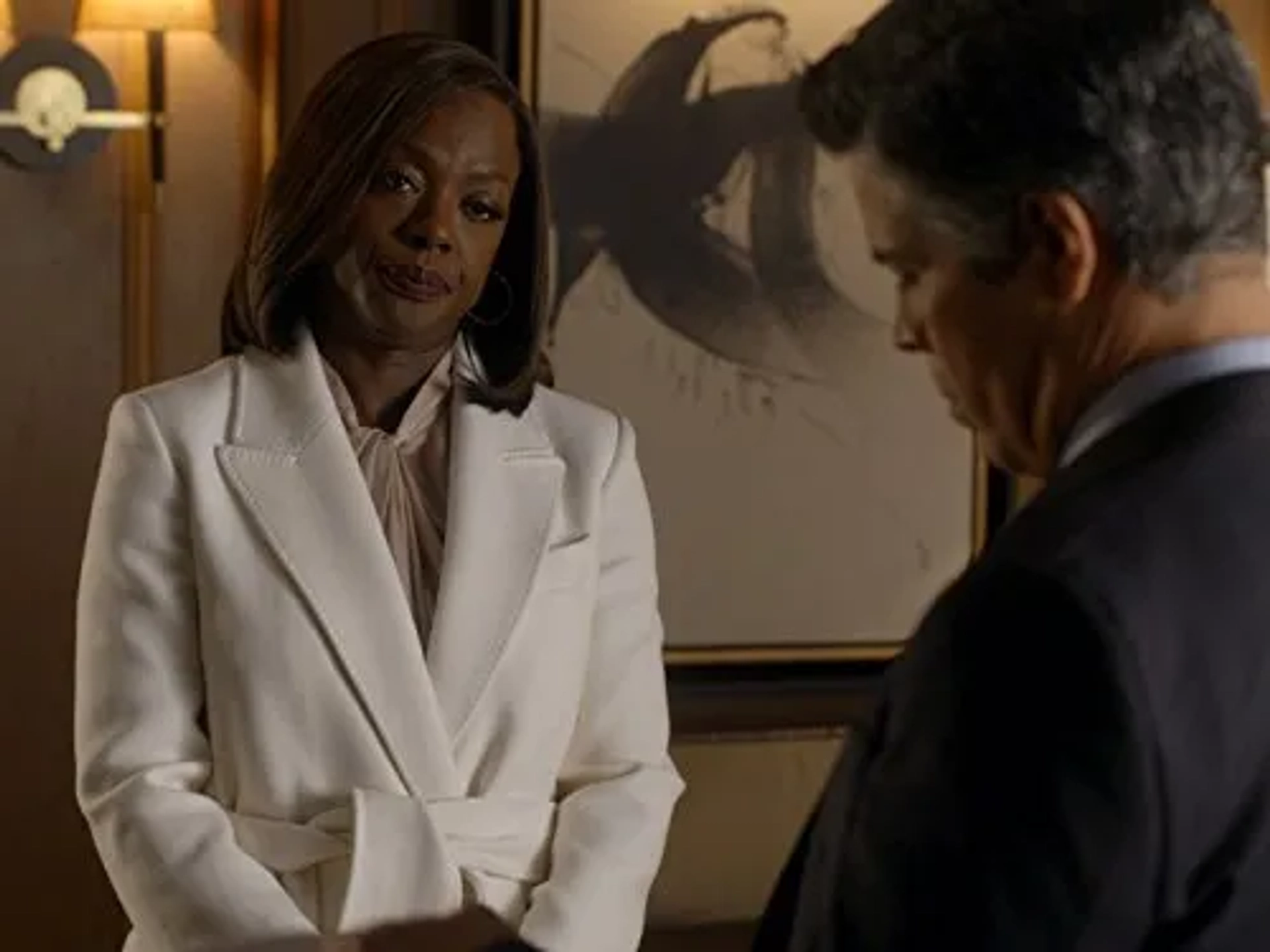 Esai Morales and Viola Davis in How to Get Away with Murder (2014)