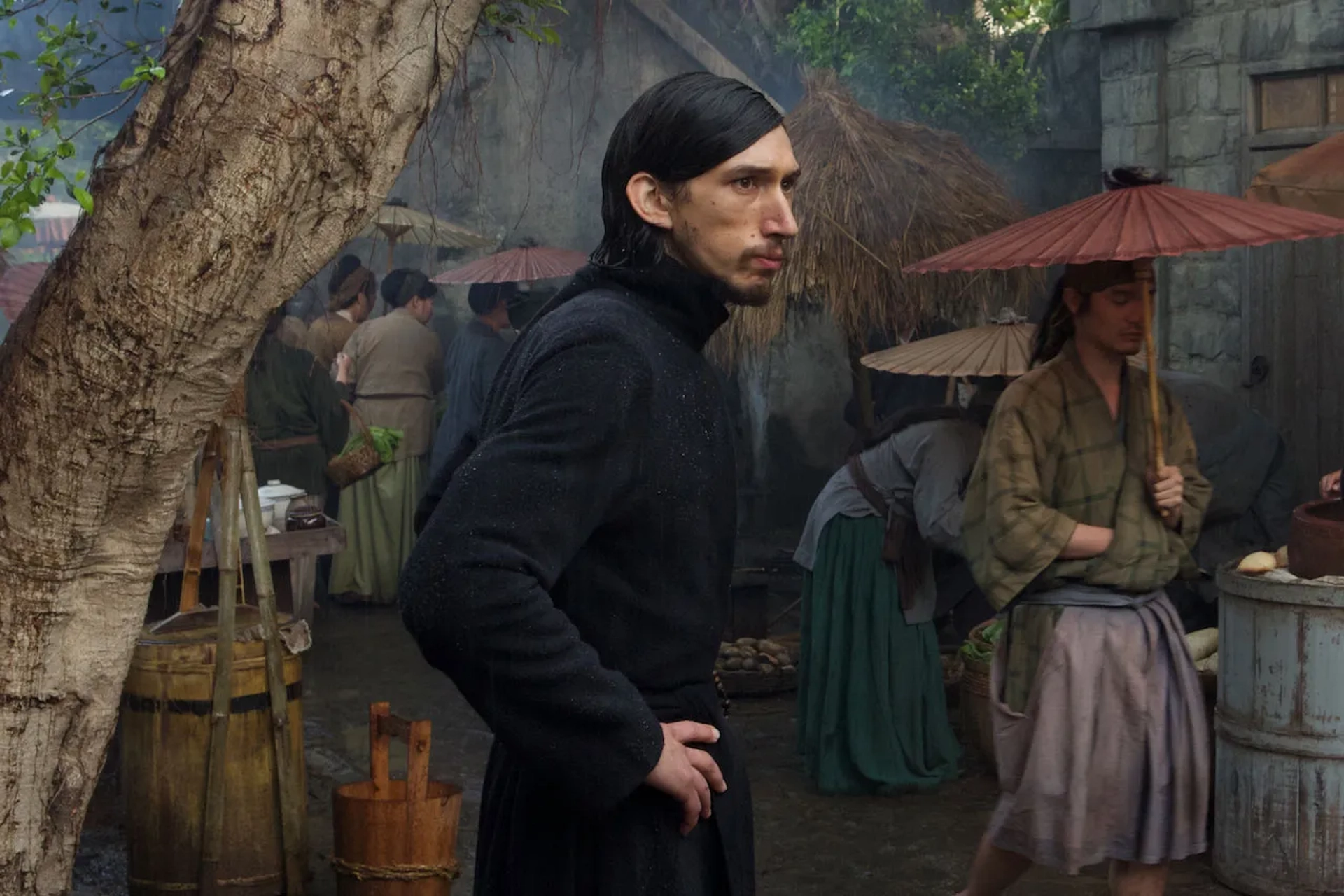 Adam Driver in Silence (2016)