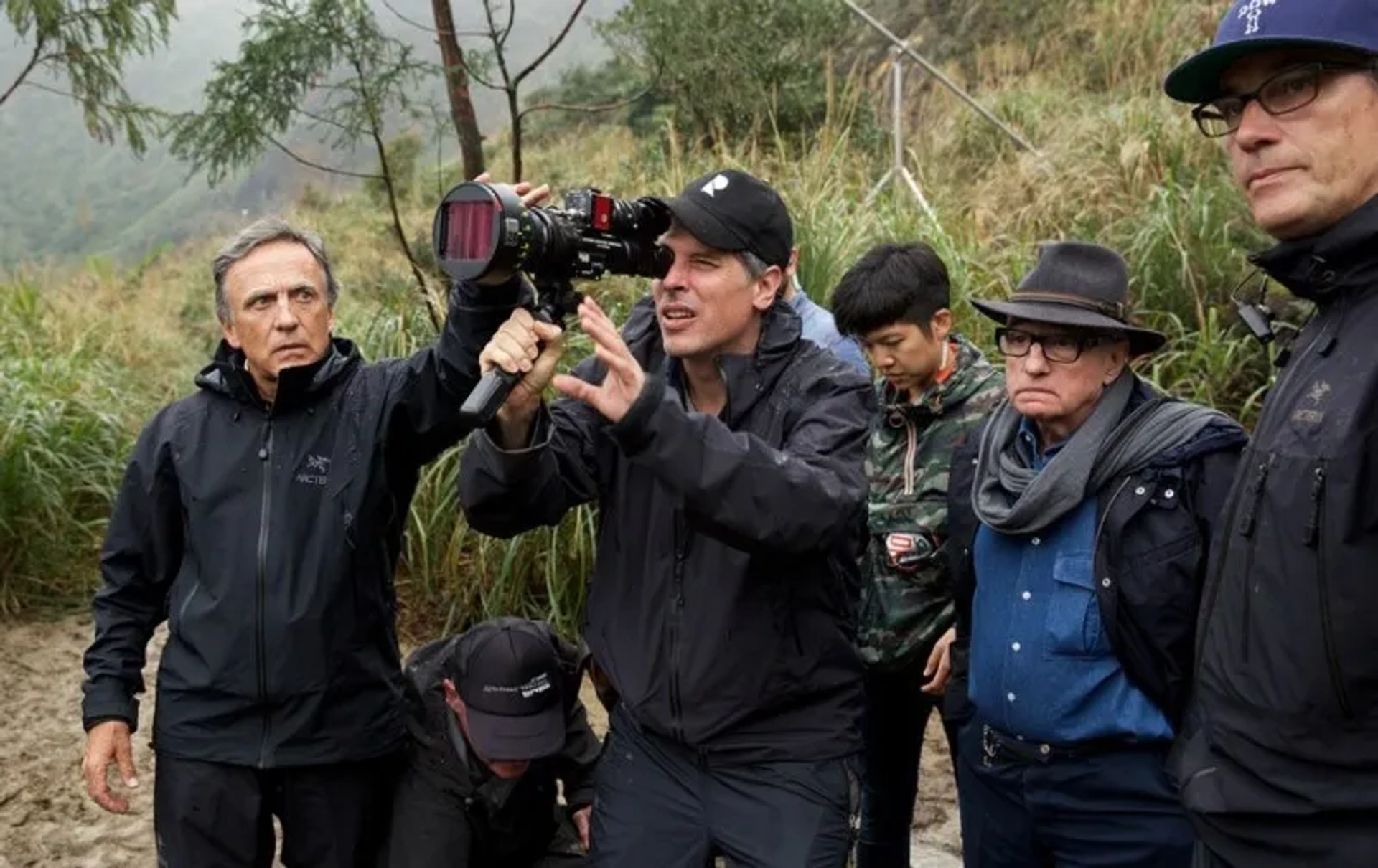 Martin Scorsese and Rodrigo Prieto in Silence (2016)