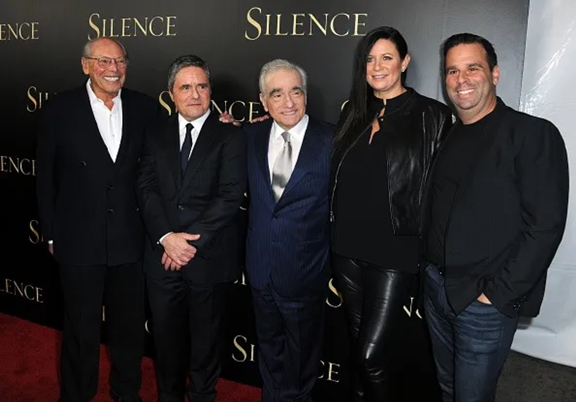 Martin Scorsese, Irwin Winkler, Randall Emmett, Brad Grey, and Emma Tillinger Koskoff at an event for Silence (2016)