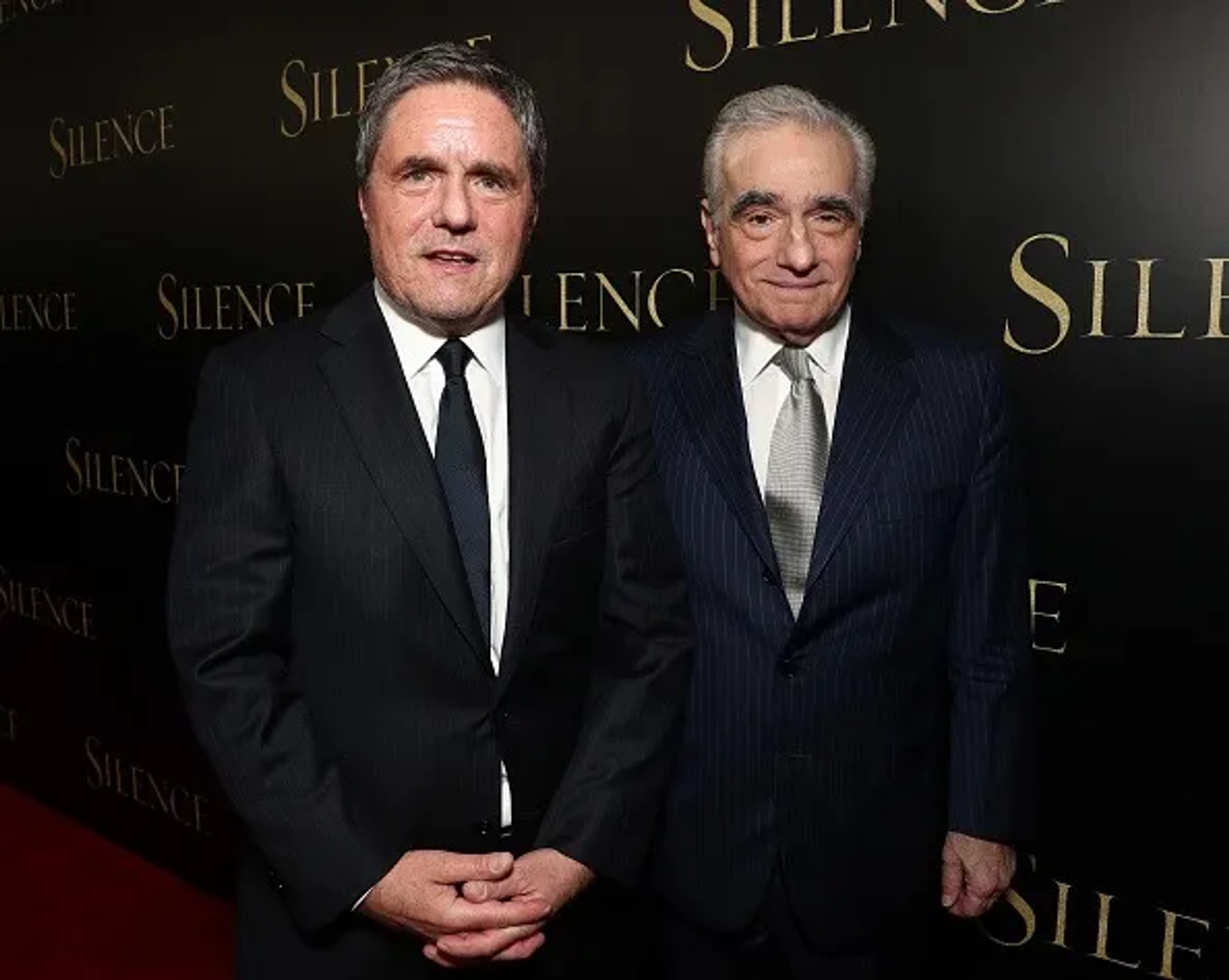 Martin Scorsese and Brad Grey at an event for Silence (2016)