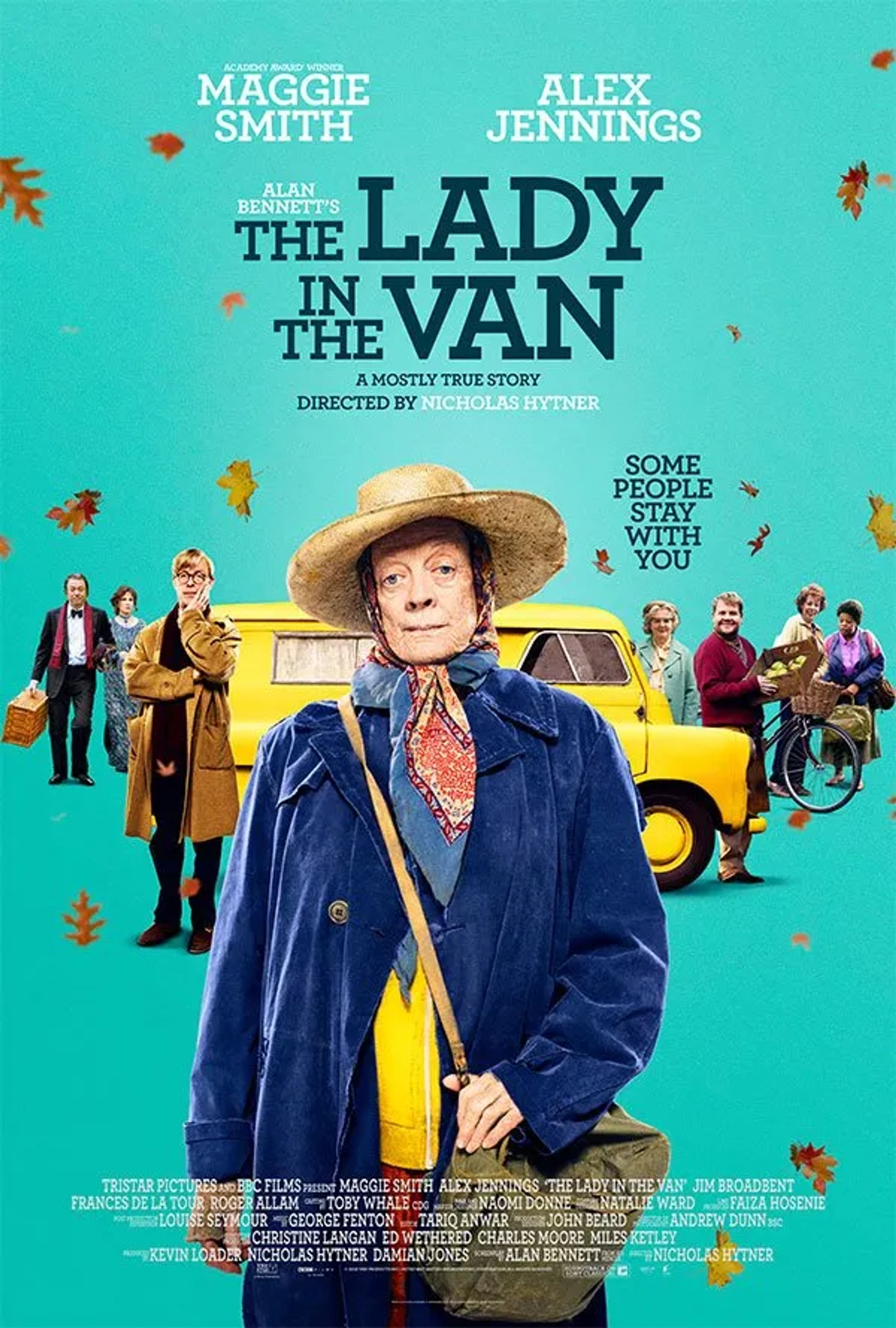 Maggie Smith and Alex Jennings in The Lady in the Van (2015)