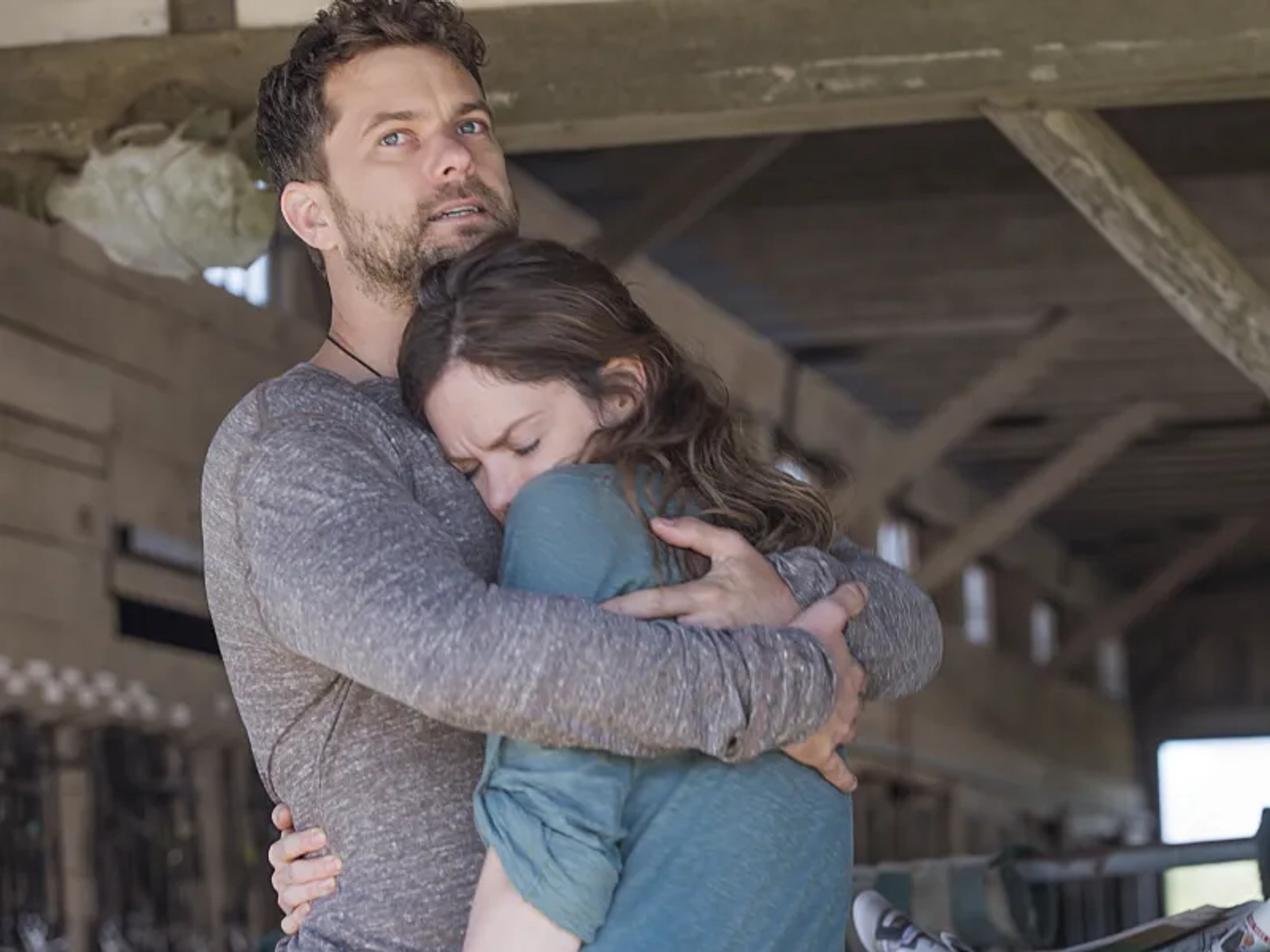 Joshua Jackson and Ruth Wilson in The Affair (2014)