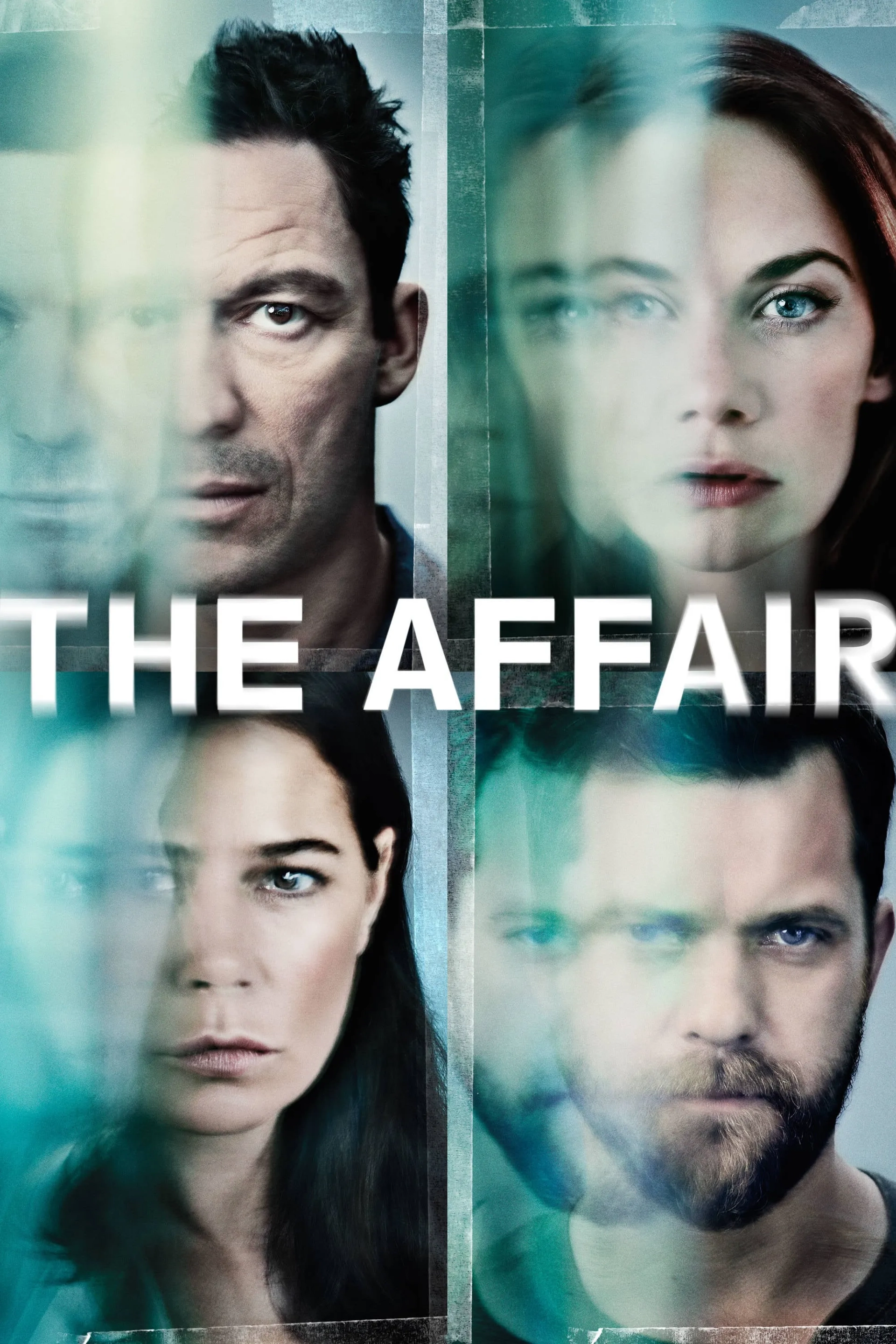 Joshua Jackson, Maura Tierney, Dominic West, and Ruth Wilson in The Affair (2014)