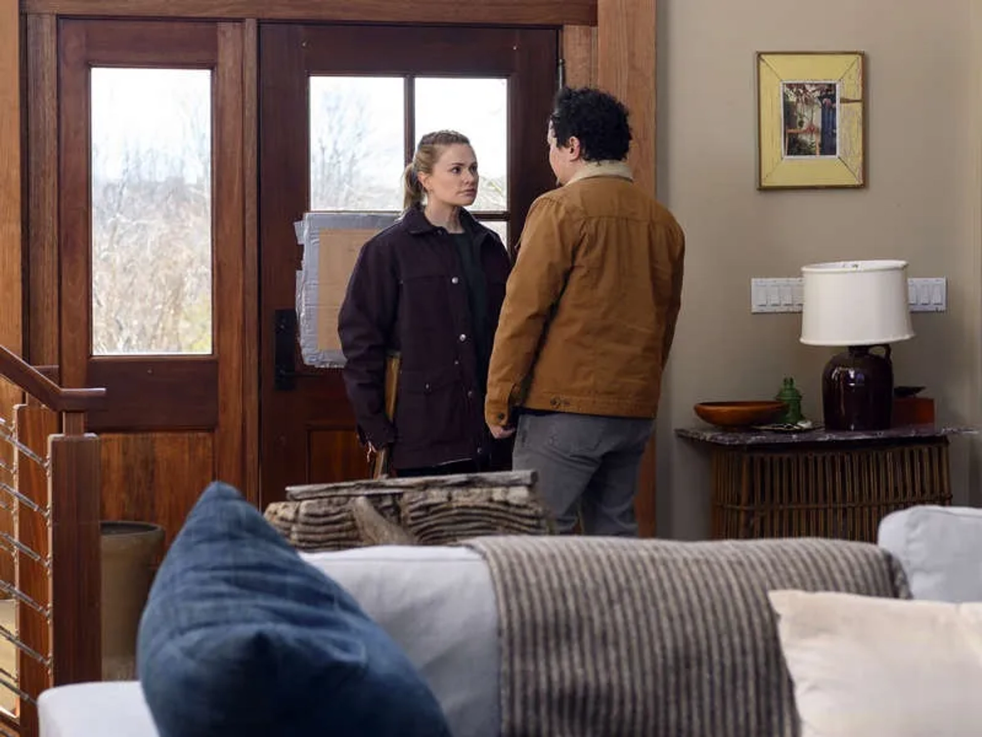 Anna Paquin and Michael Braun in The Affair: Episode #5.11 (2019)