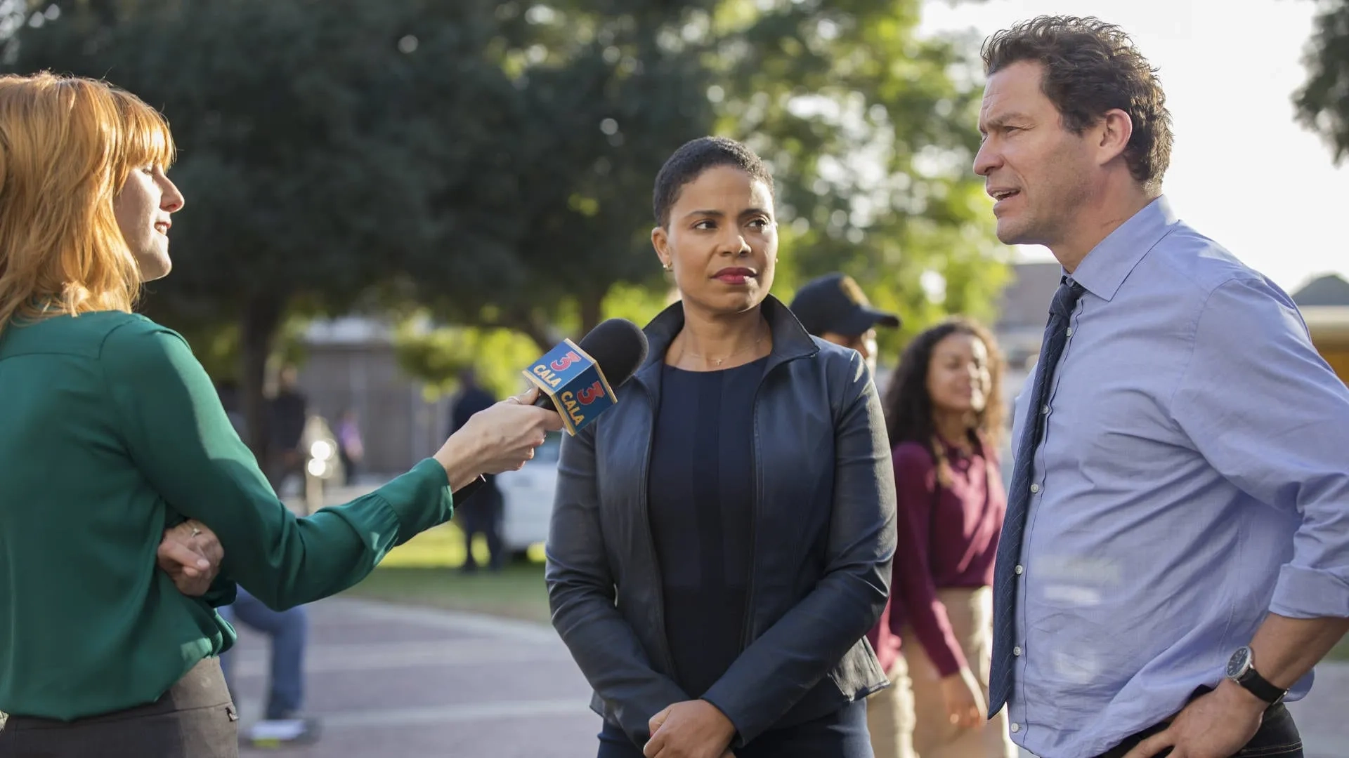 Sanaa Lathan, Dominic West, and Terryn Westbrook in The Affair (2014)