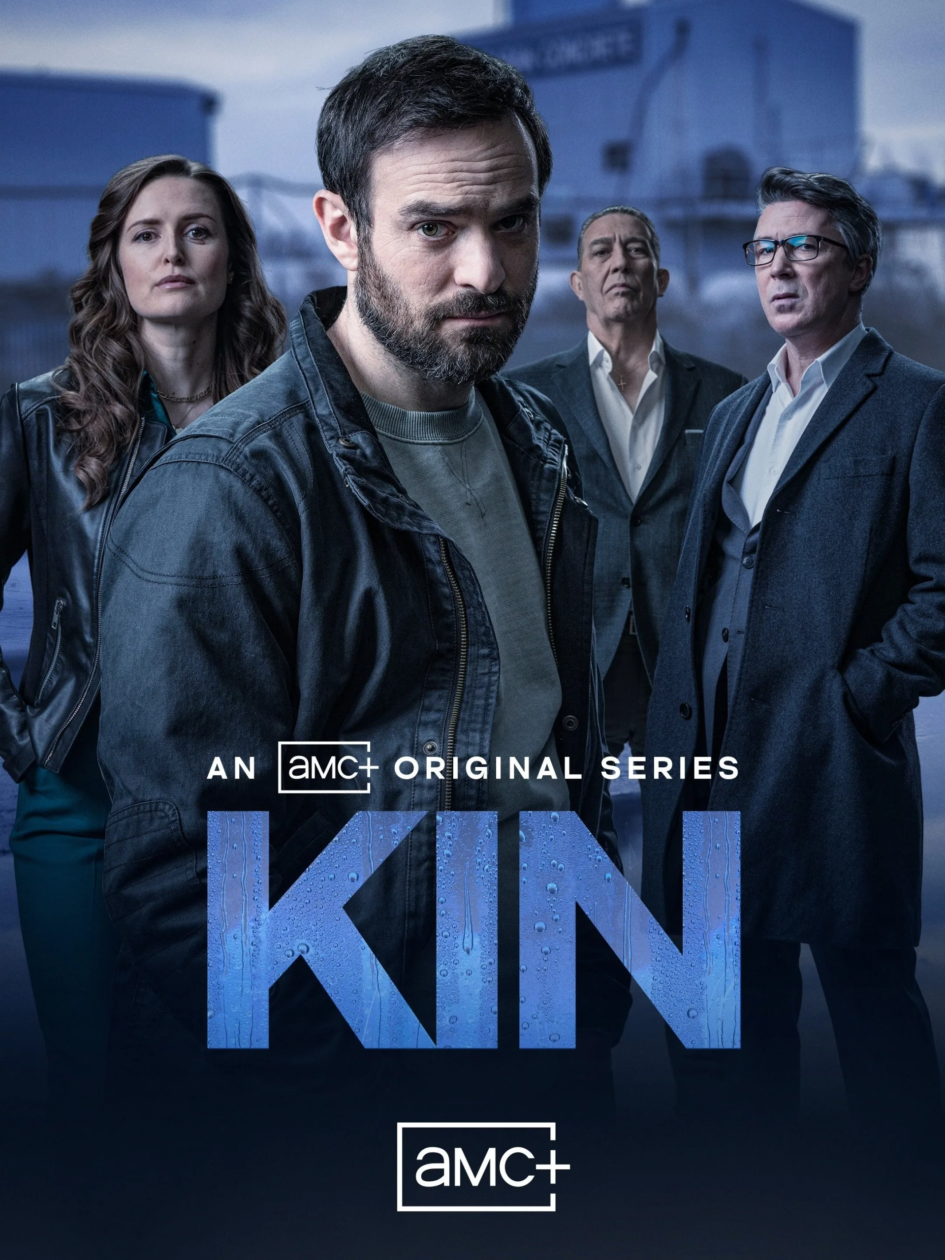 Ciarán Hinds, Aidan Gillen, Charlie Cox, and Clare Dunne in Kin (2021)