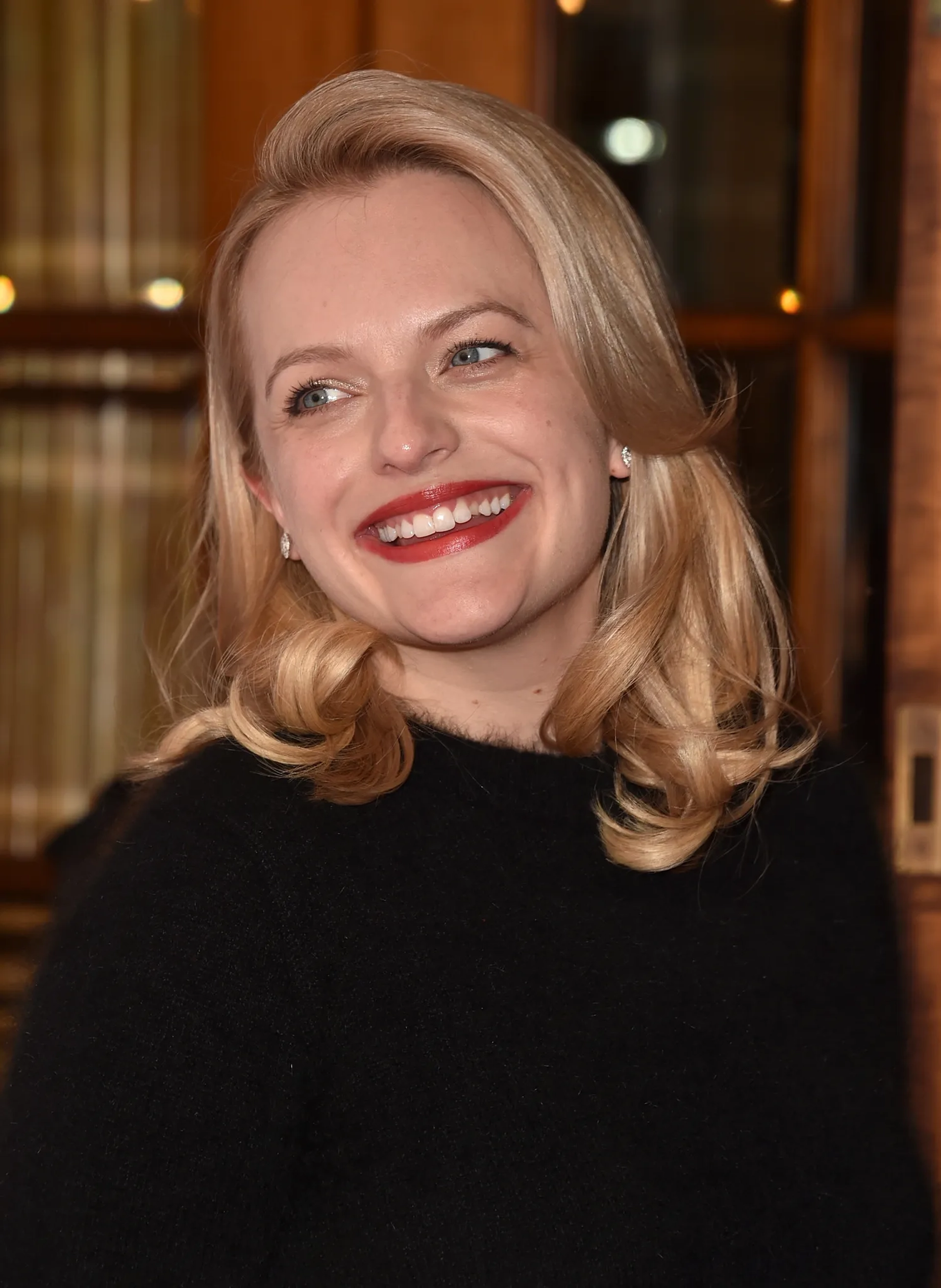 Elisabeth Moss at an event for The Square (2017)