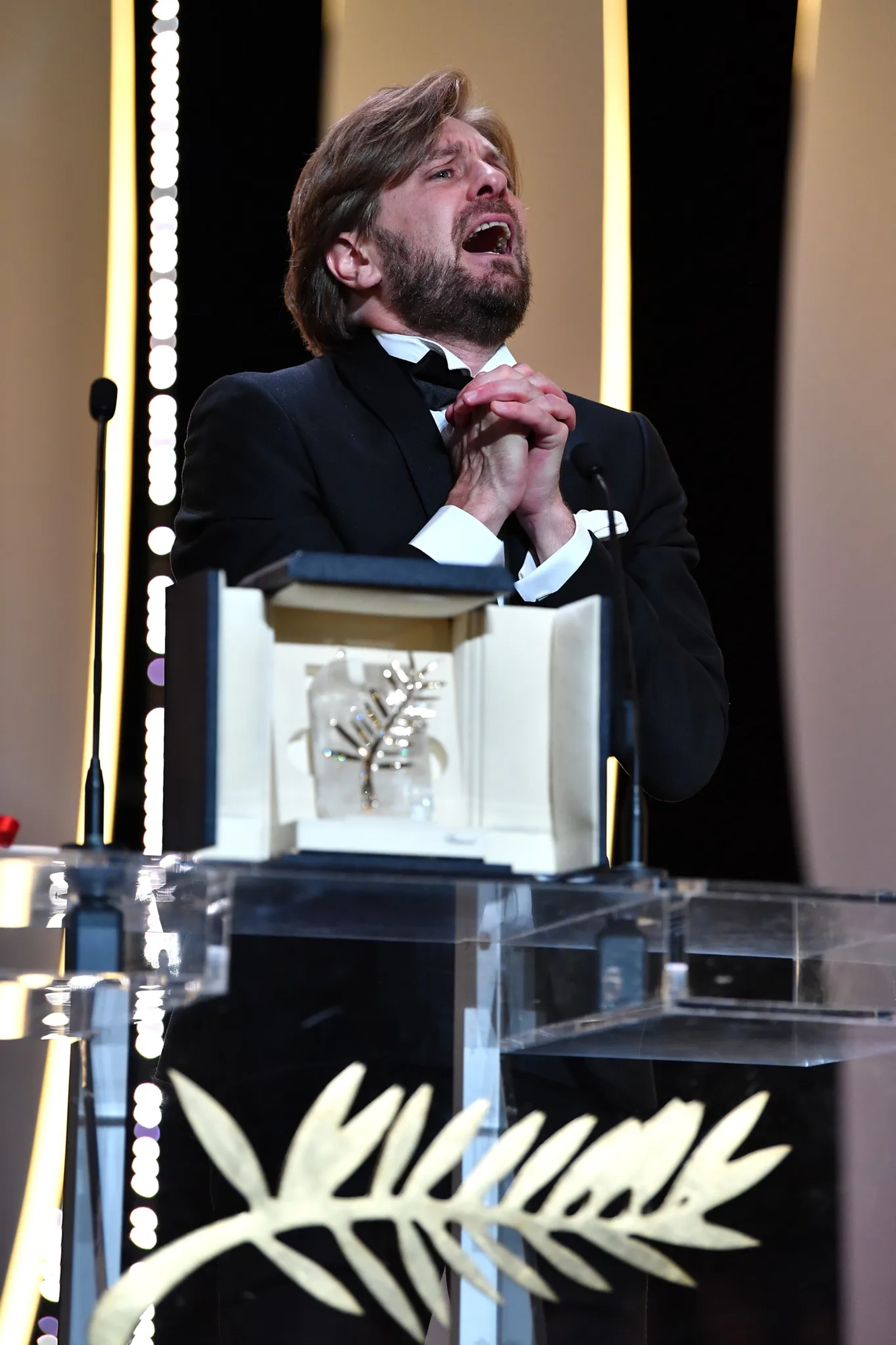 Ruben Östlund at an event for The Square (2017)