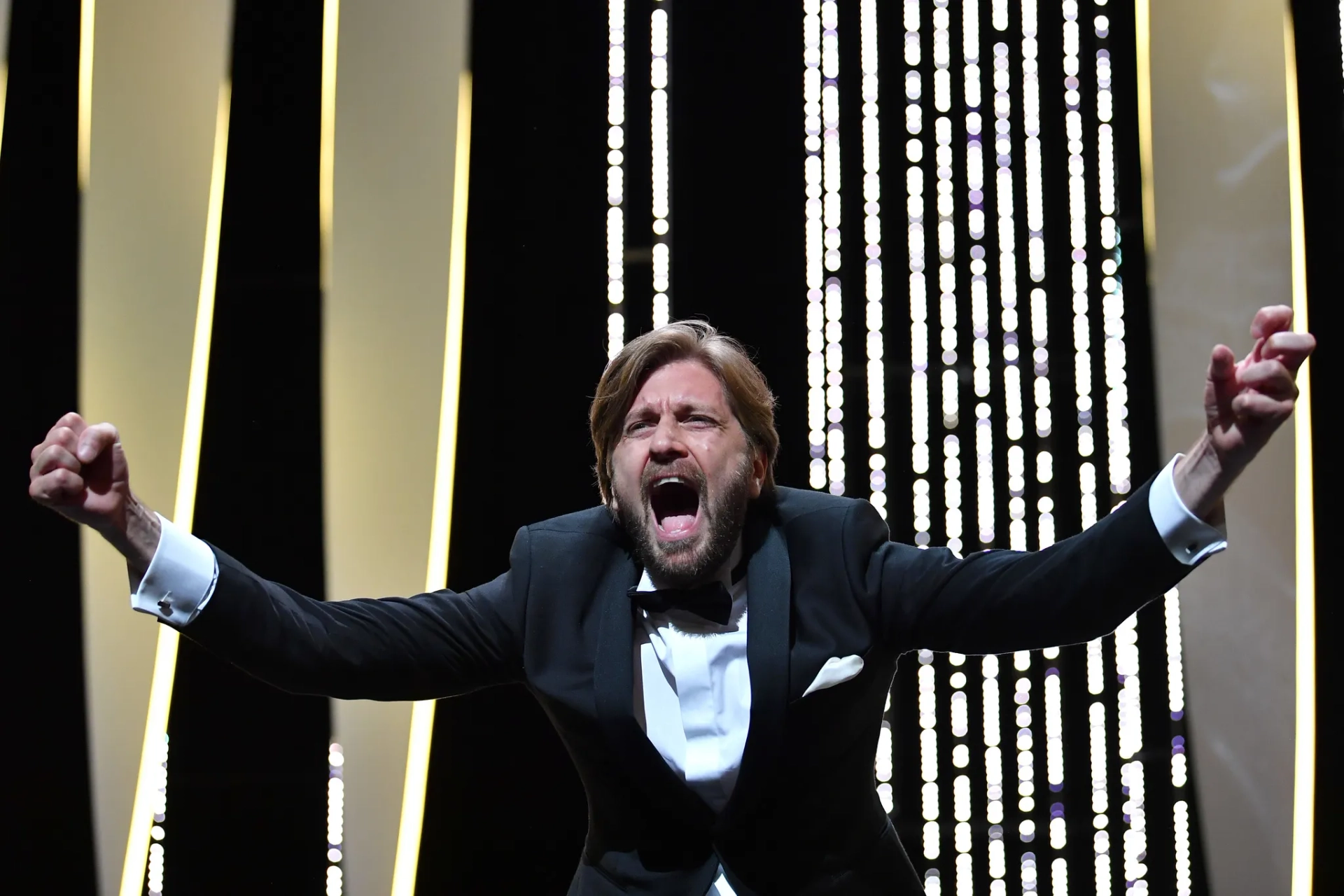 Ruben Östlund at an event for The Square (2017)