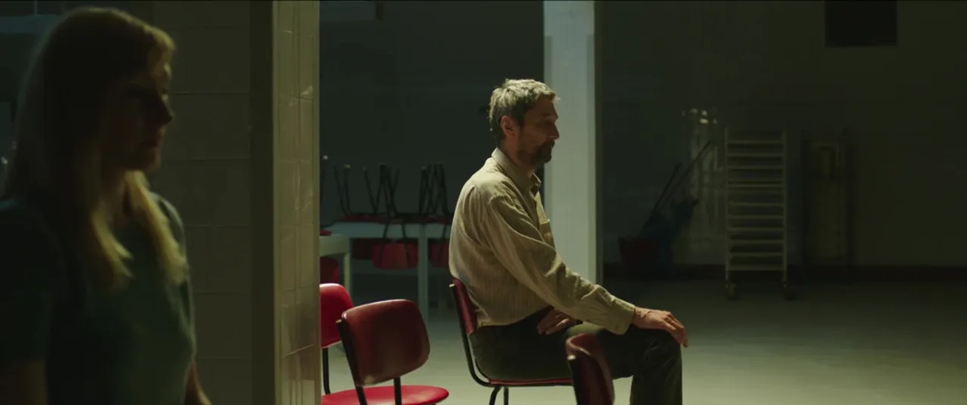 Géza Morcsányi and Alexandra Borbély in On Body and Soul (2017)