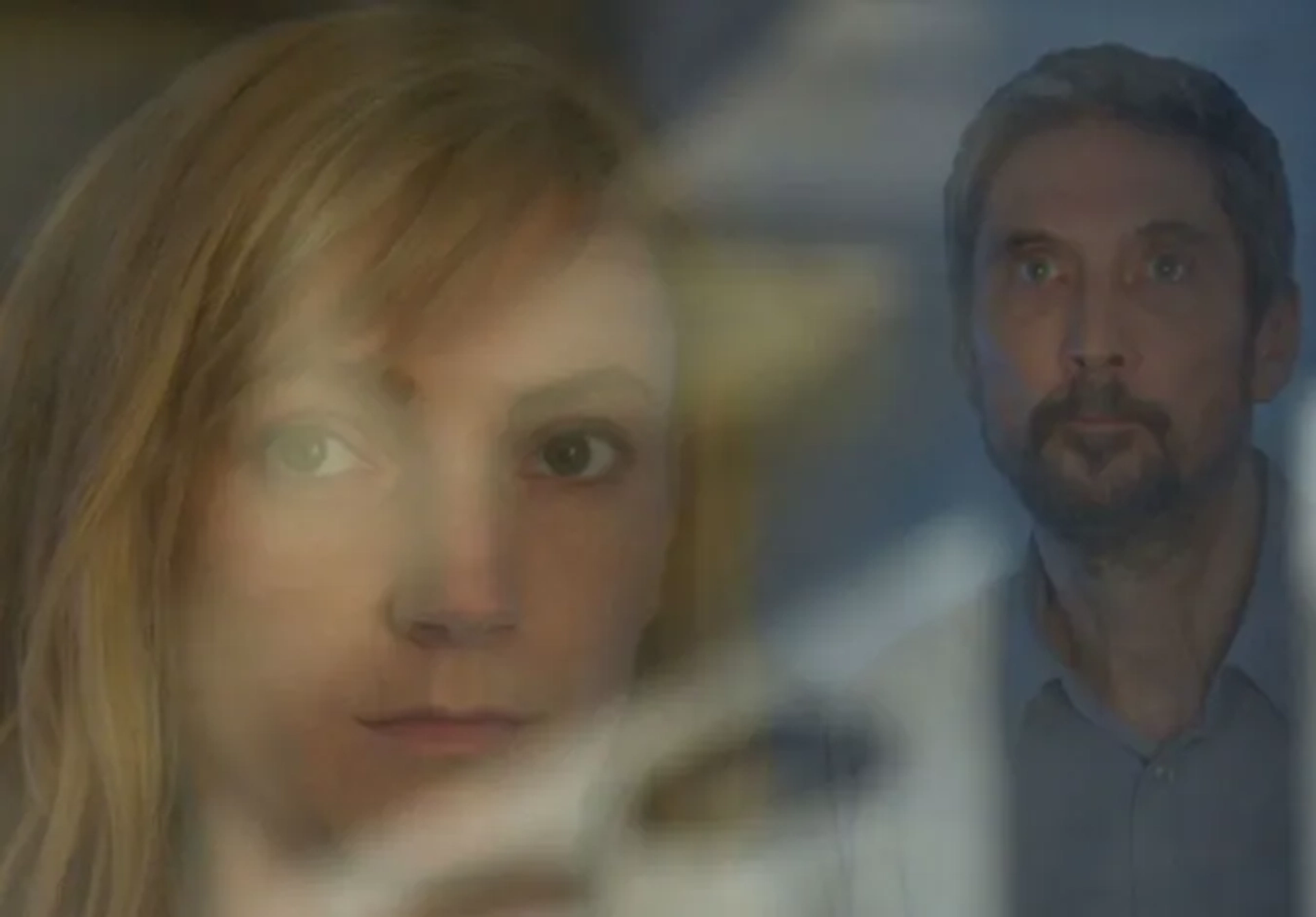 Géza Morcsányi and Alexandra Borbély in On Body and Soul (2017)