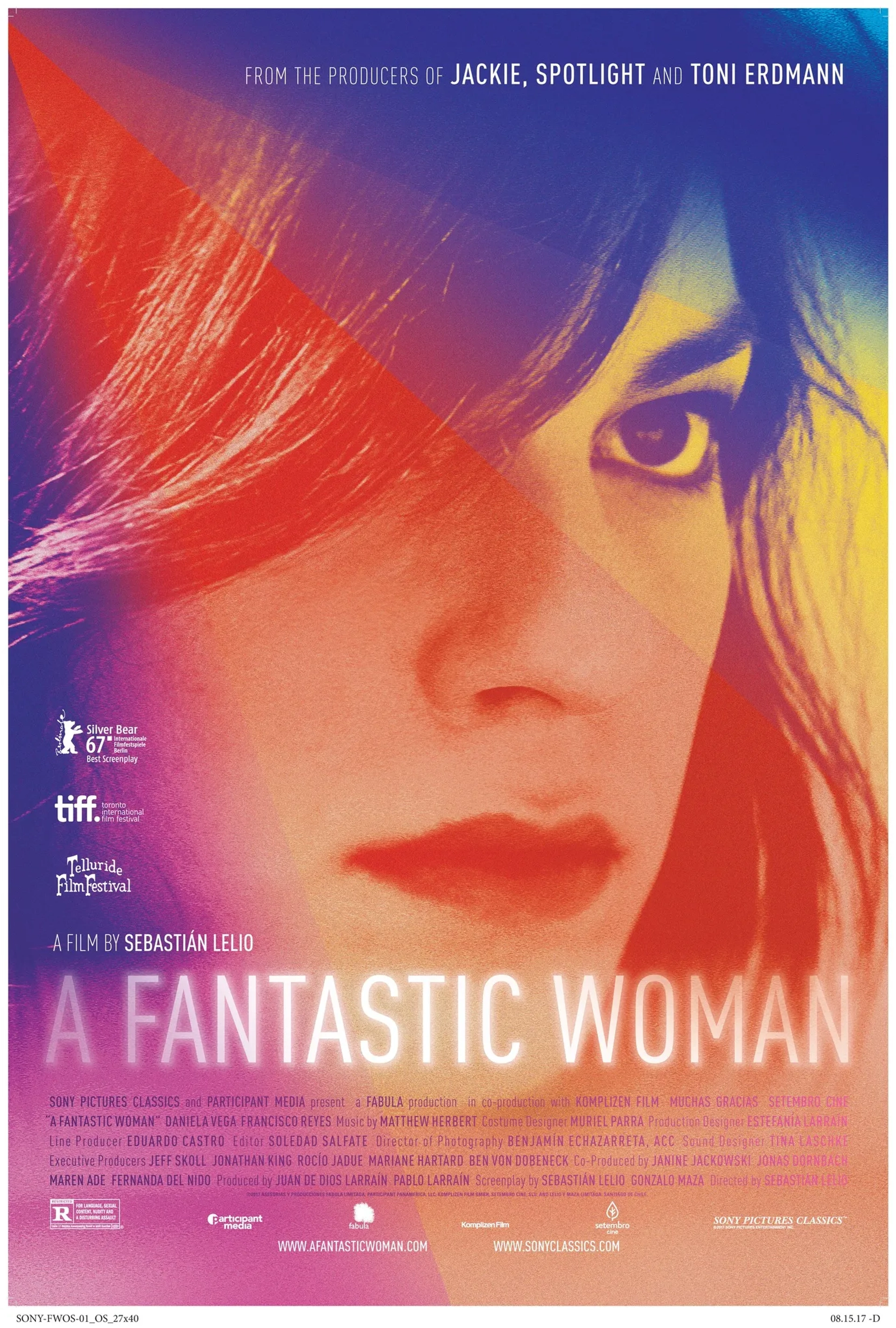 Daniela Vega in A Fantastic Woman (2017)