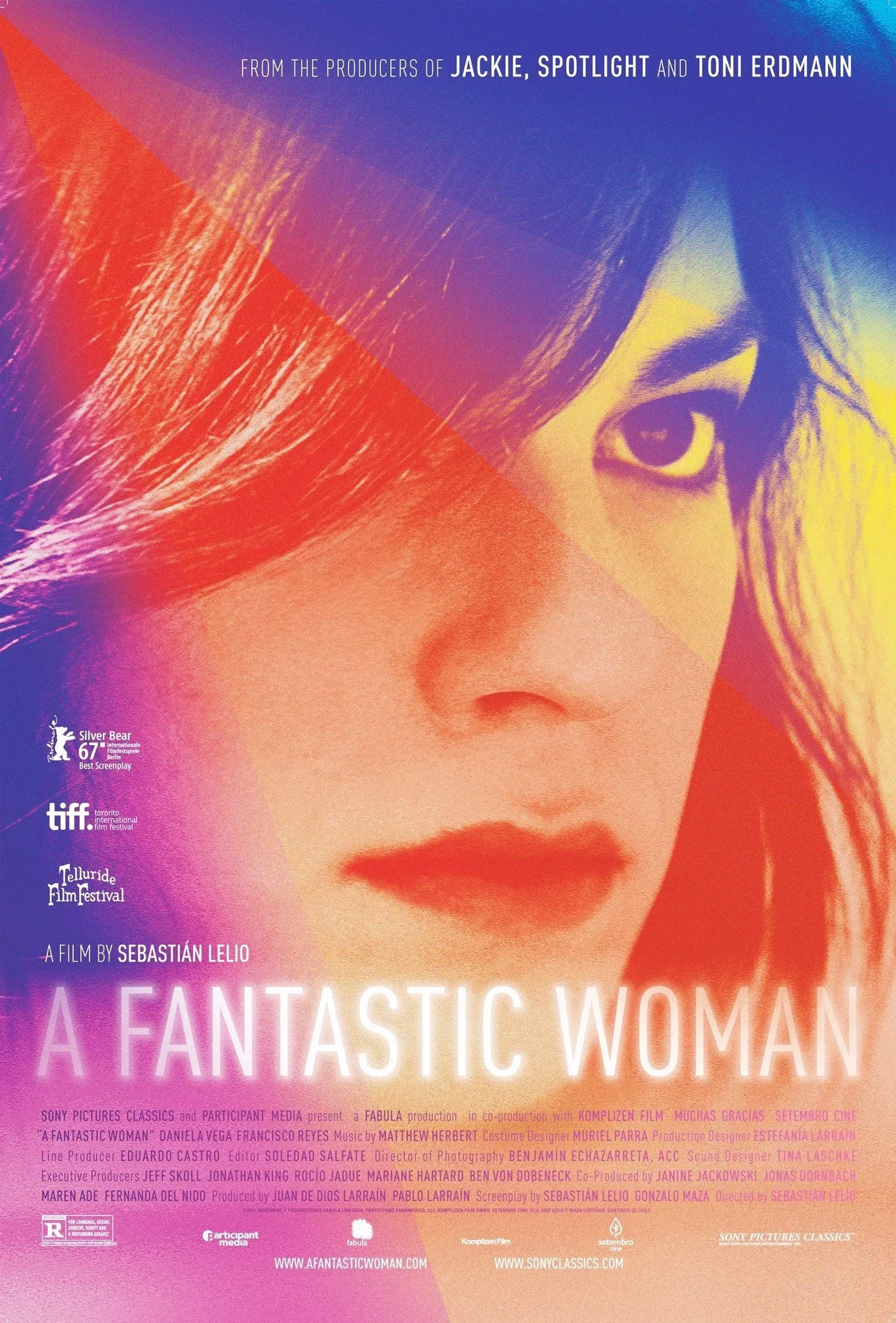 Daniela Vega in A Fantastic Woman (2017)