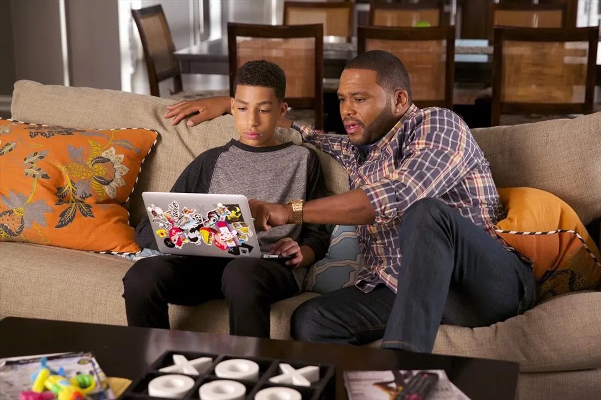 Anthony Anderson and Marcus Scribner in Black-ish (2014)