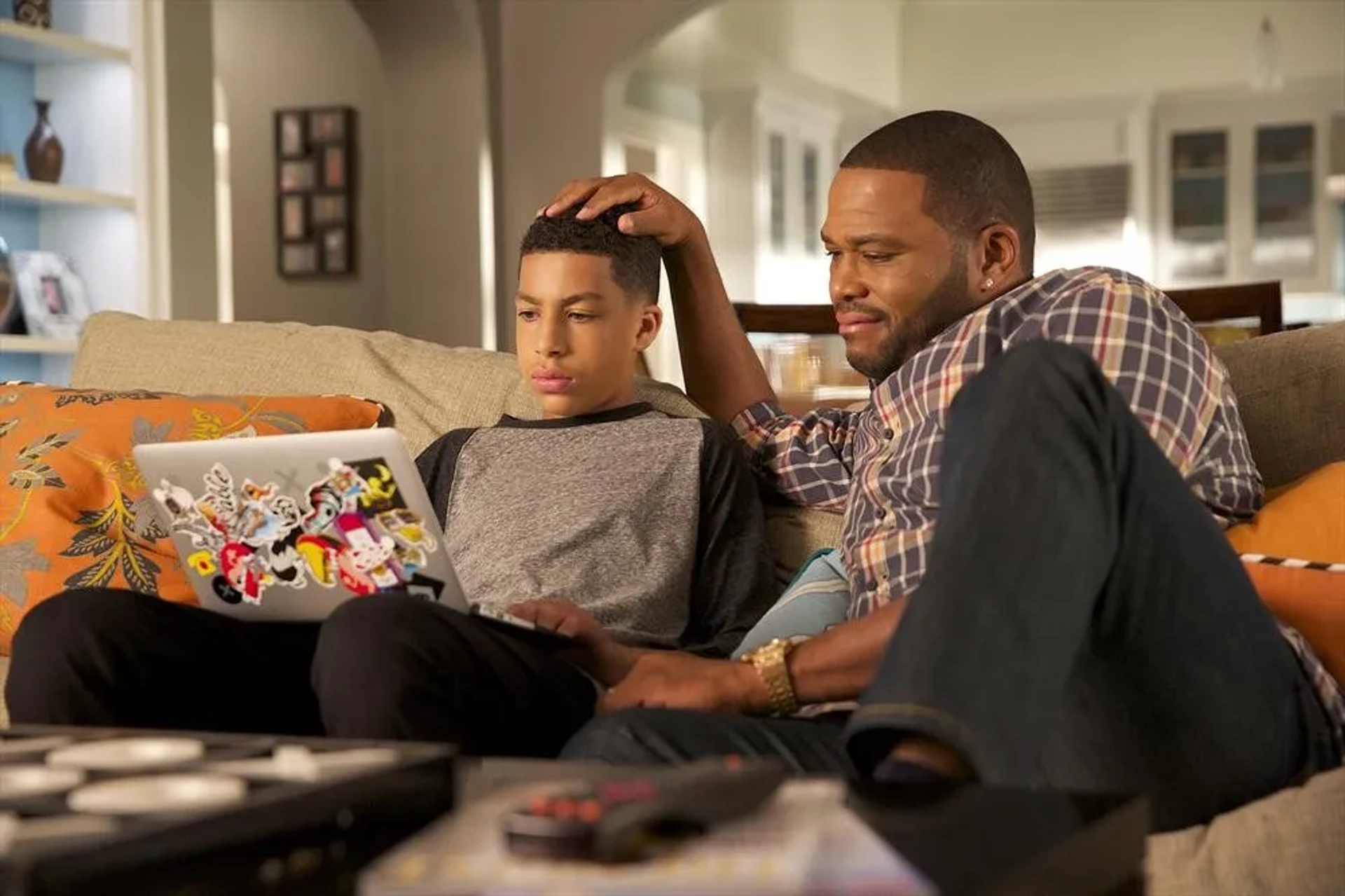 Anthony Anderson and Marcus Scribner in Black-ish (2014)