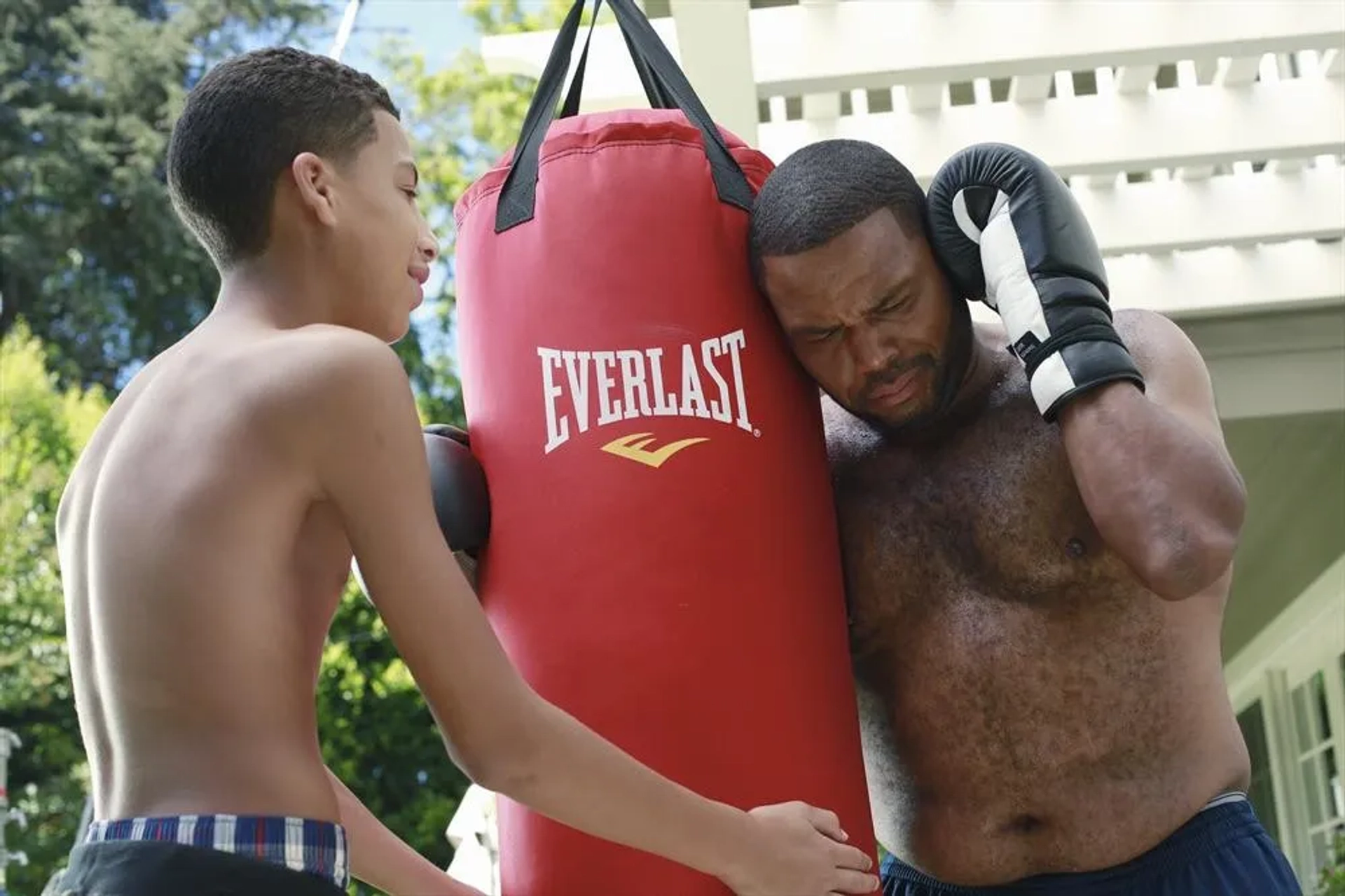 Anthony Anderson and Marcus Scribner in Black-ish (2014)