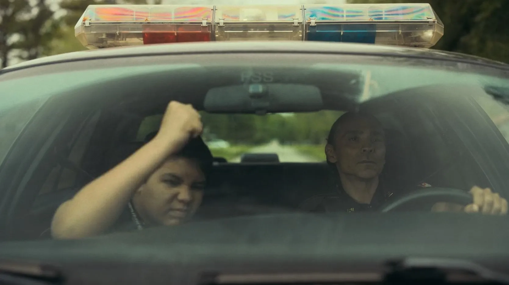 Zahn McClarnon and Lane Factor in Reservation Dogs (2021)